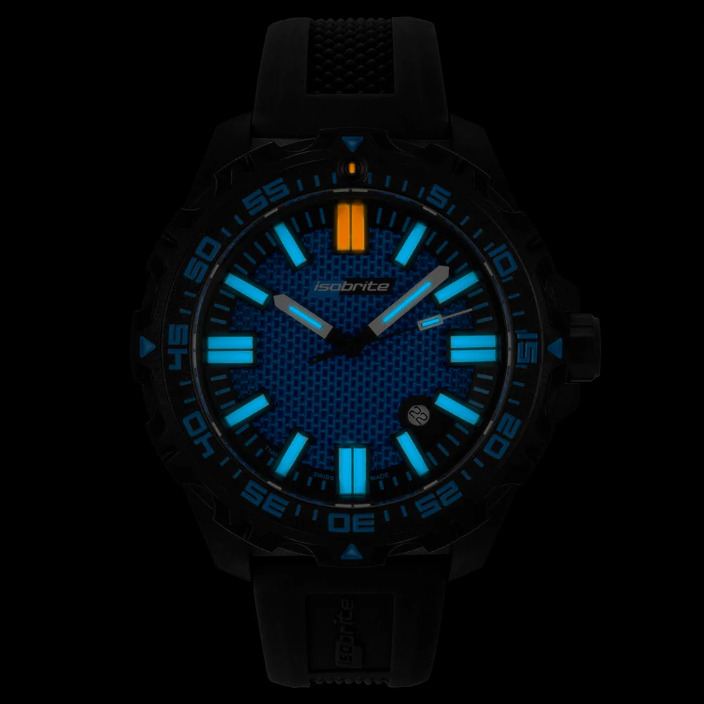 Afterburner Blue ISO4001 Ultra Bright T100 Tritium | Blue Dial - Image 2