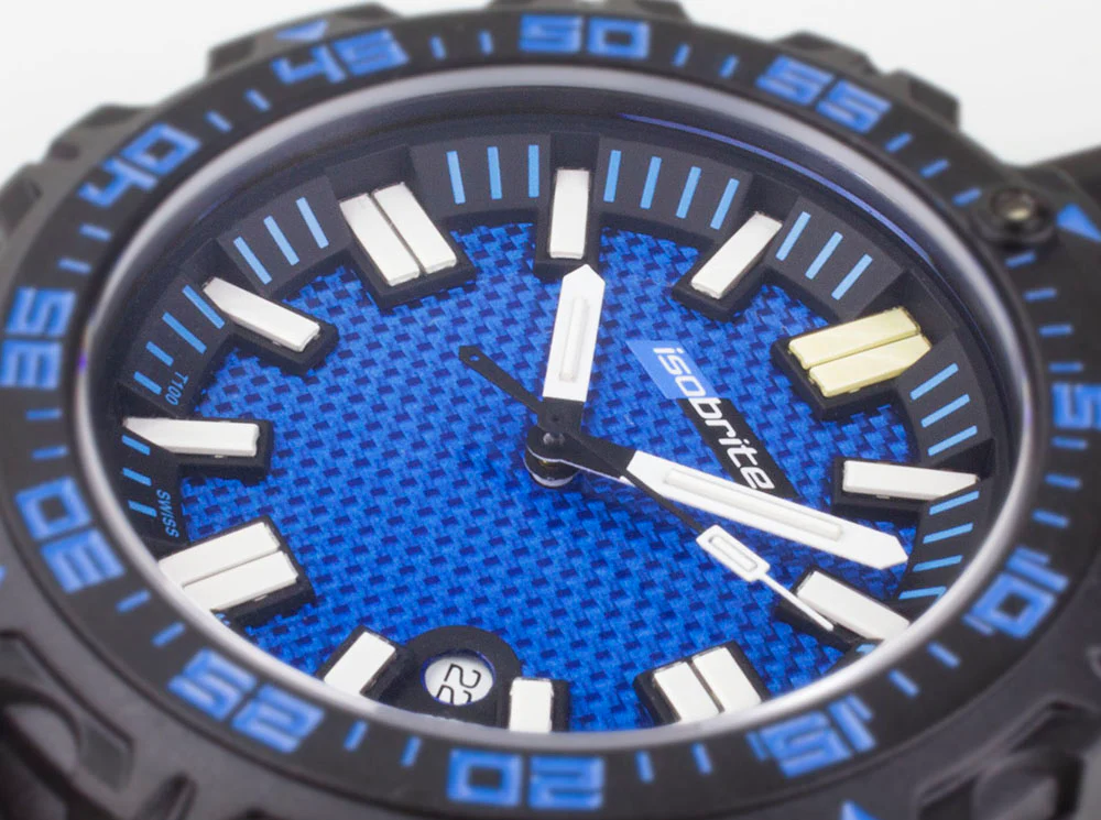 Afterburner Blue ISO4001 Ultra Bright T100 Tritium | Blue Dial - Image 3