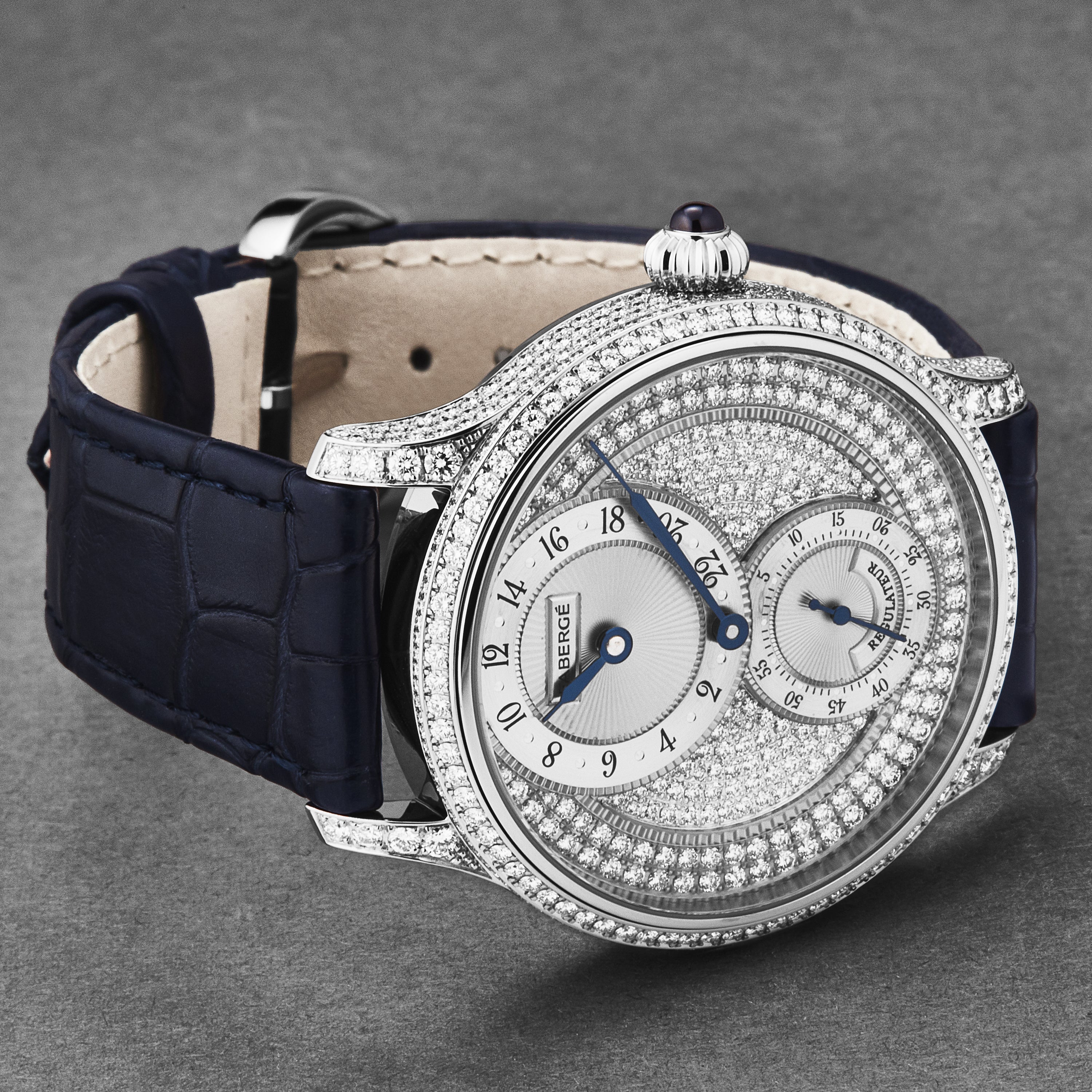 Agathon FAB-1213 / Silver/Diamond | Silver / Diamond Dial - Image 2