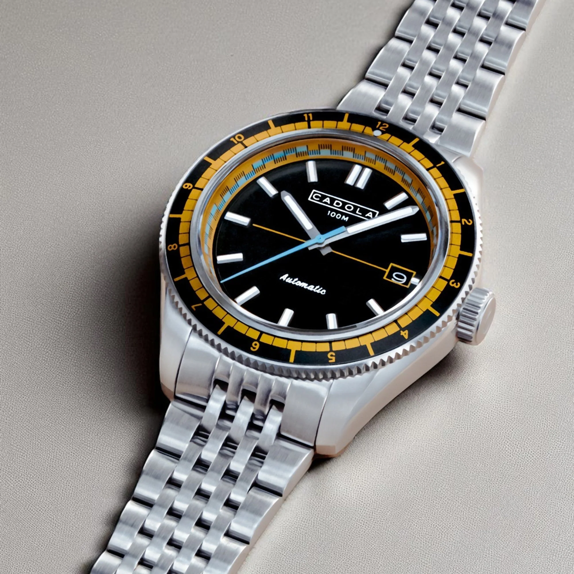 Ahrens Automatic Black & Gold / Stainless Steel | Black Dial - Image 3