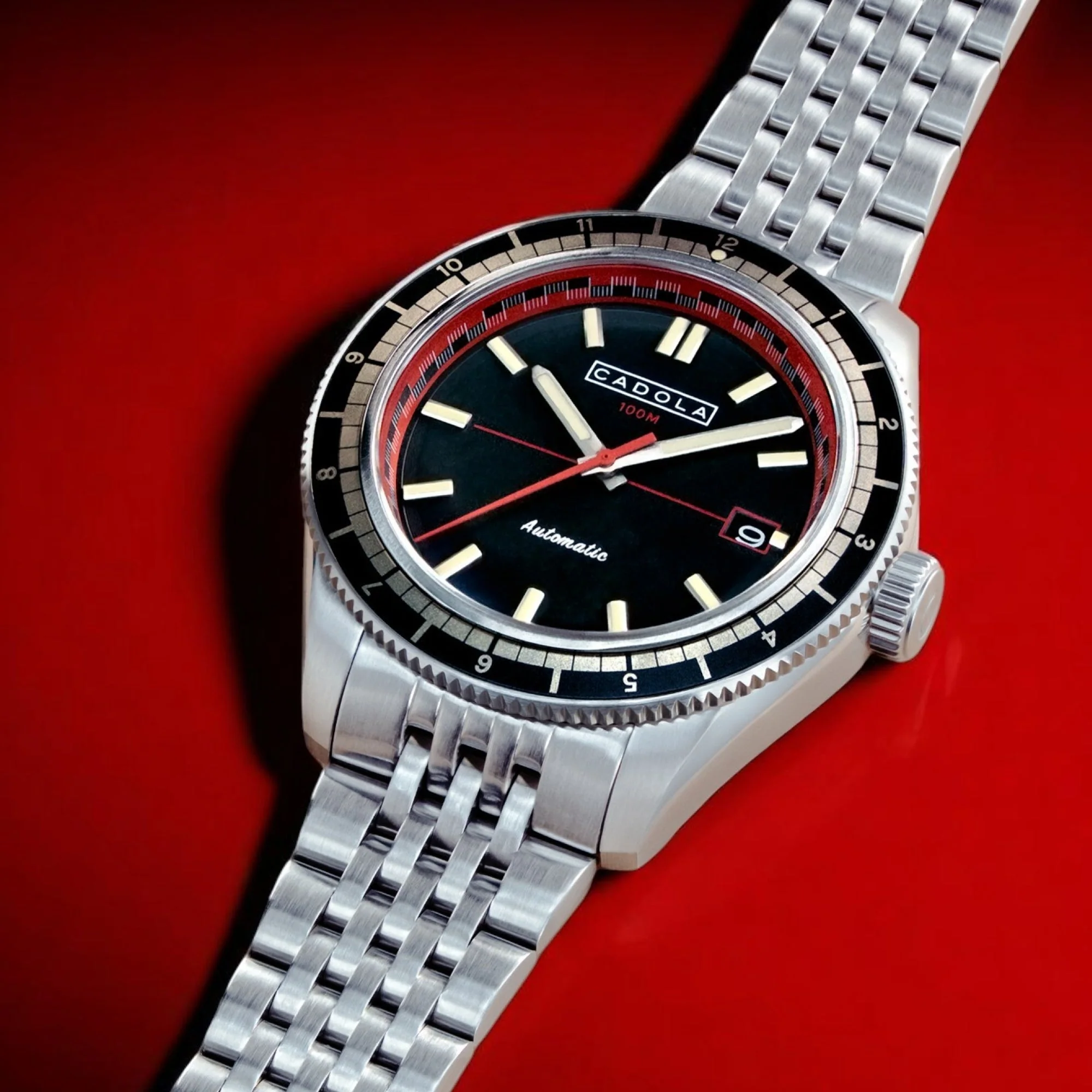 Ahrens Automatic Black / Stainless Steel | Black Dial - Image 3