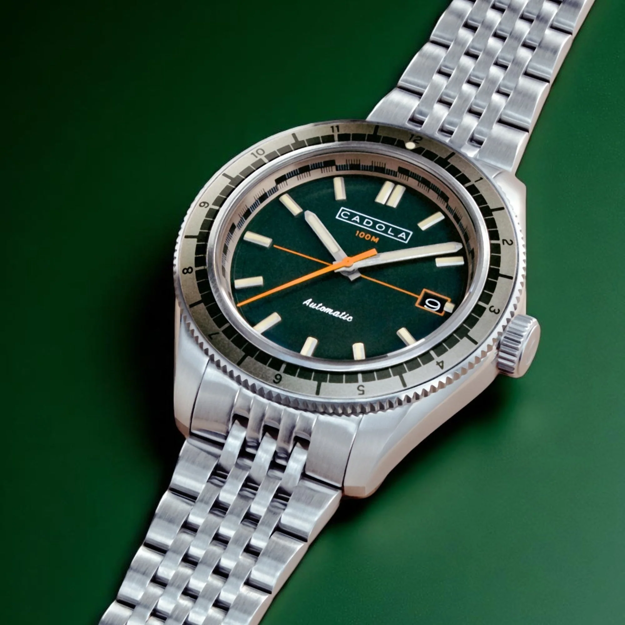 Ahrens Automatic Green / Stainless Steel | Green Dial - Image 3