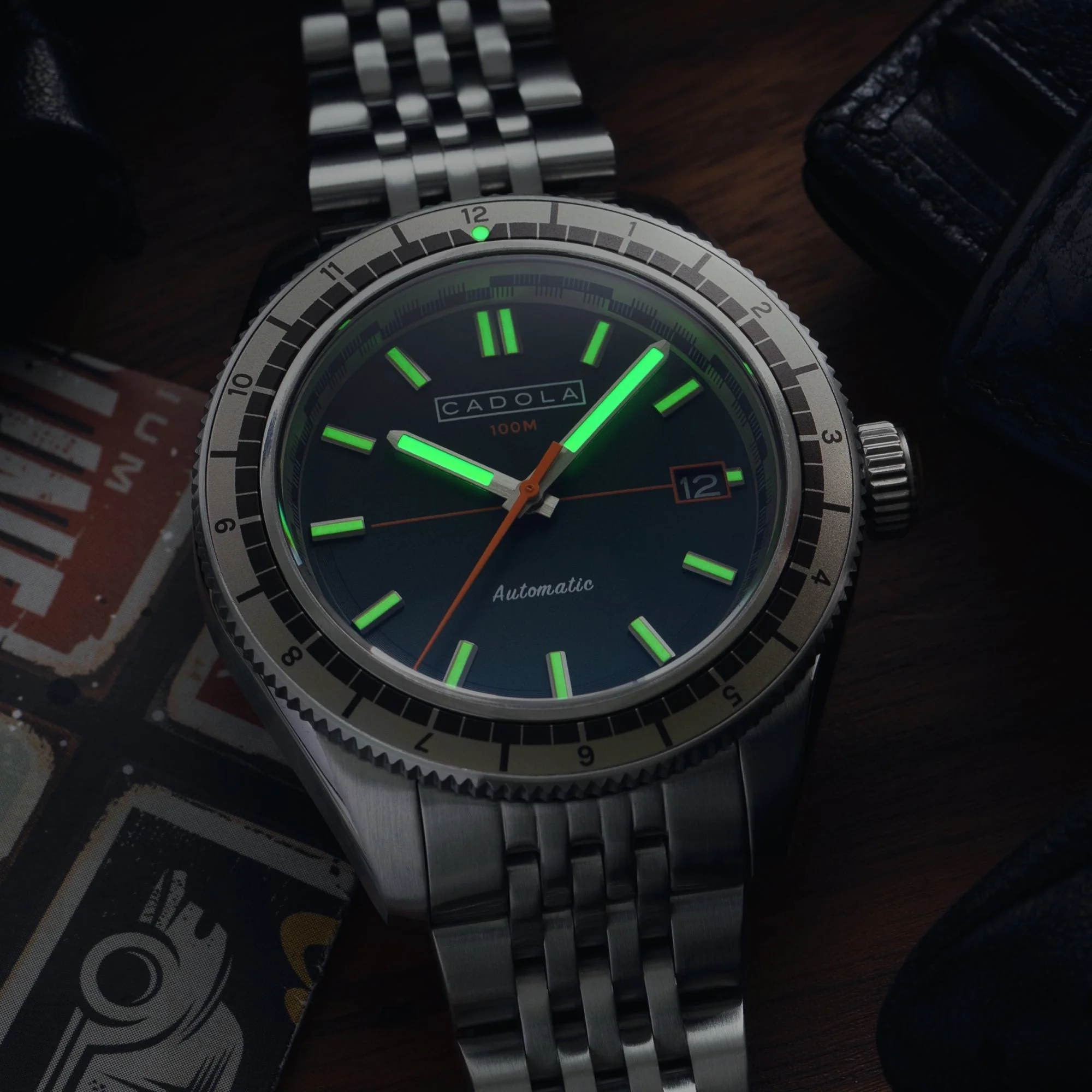 Ahrens Automatic Green / Stainless Steel | Green Dial - Image 4