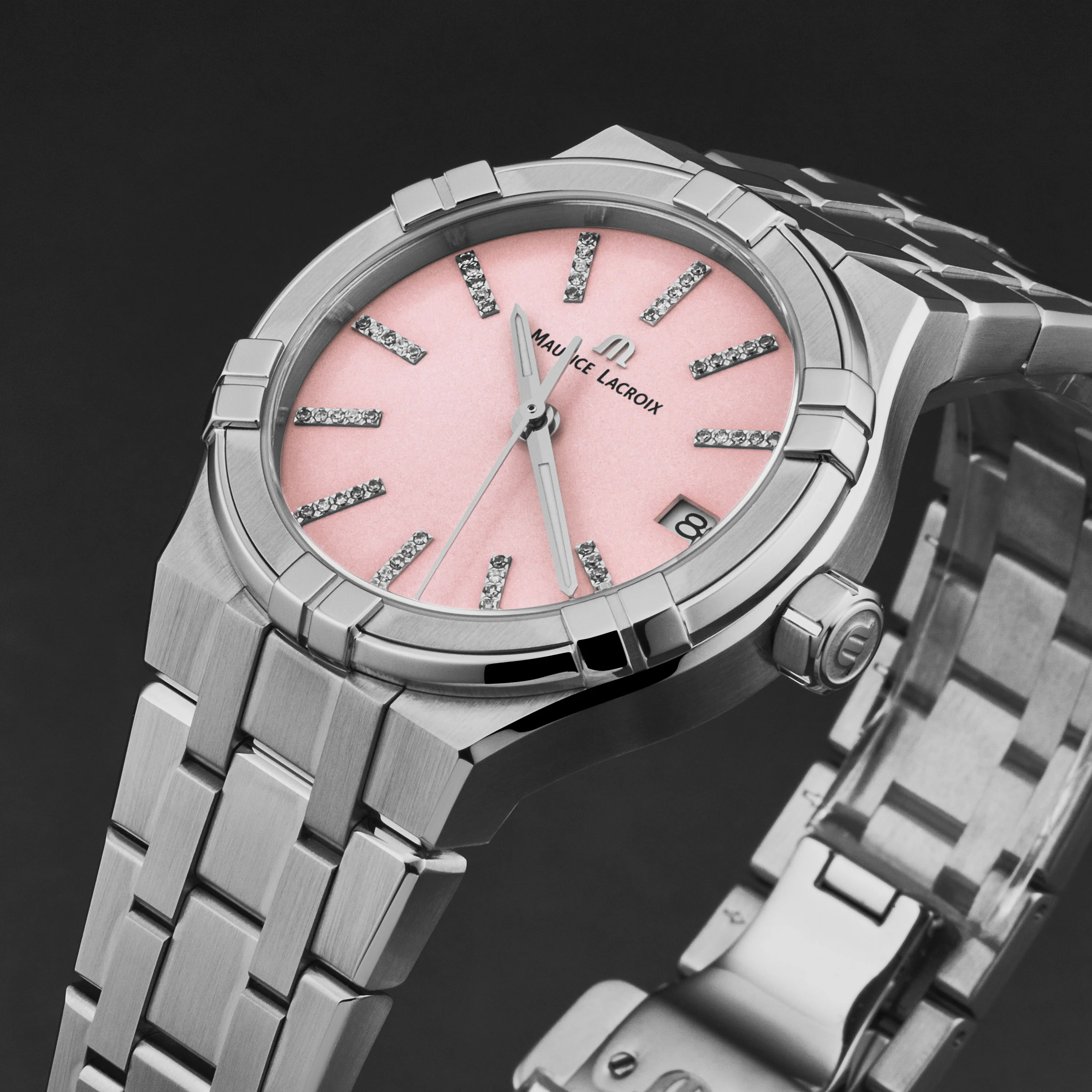Aikon AI1106SS0025501 / Light Pink | Light Pink Dial - Image 2