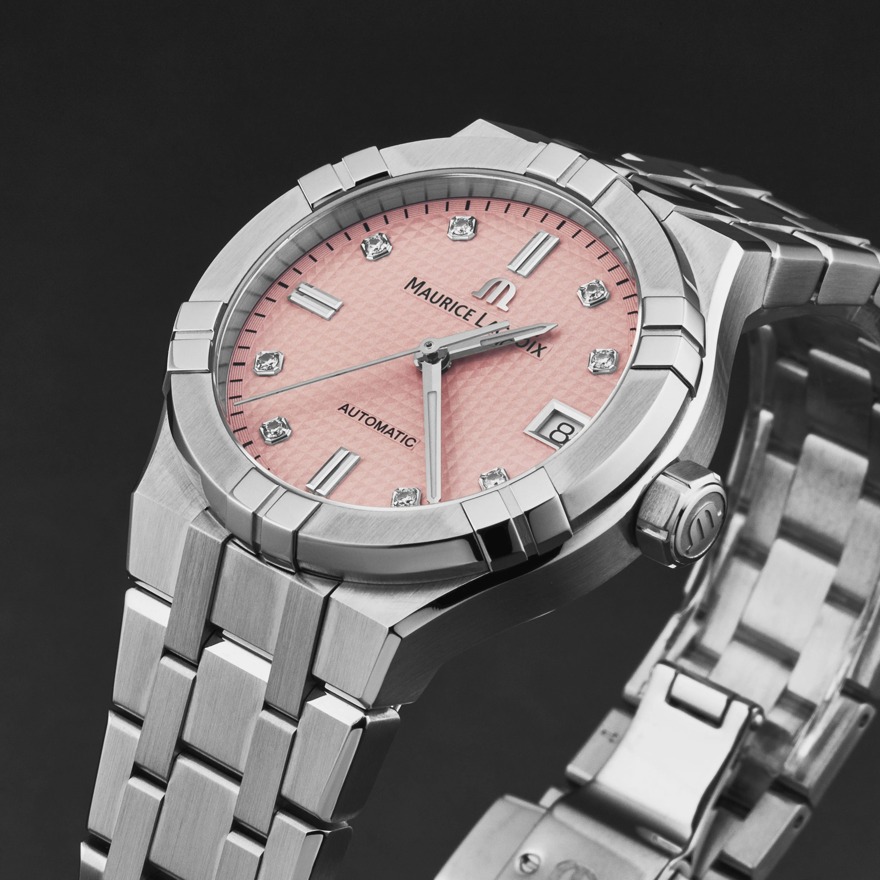 Aikon AI6006SS00F550E / Pink | Pink Dial - Image 2