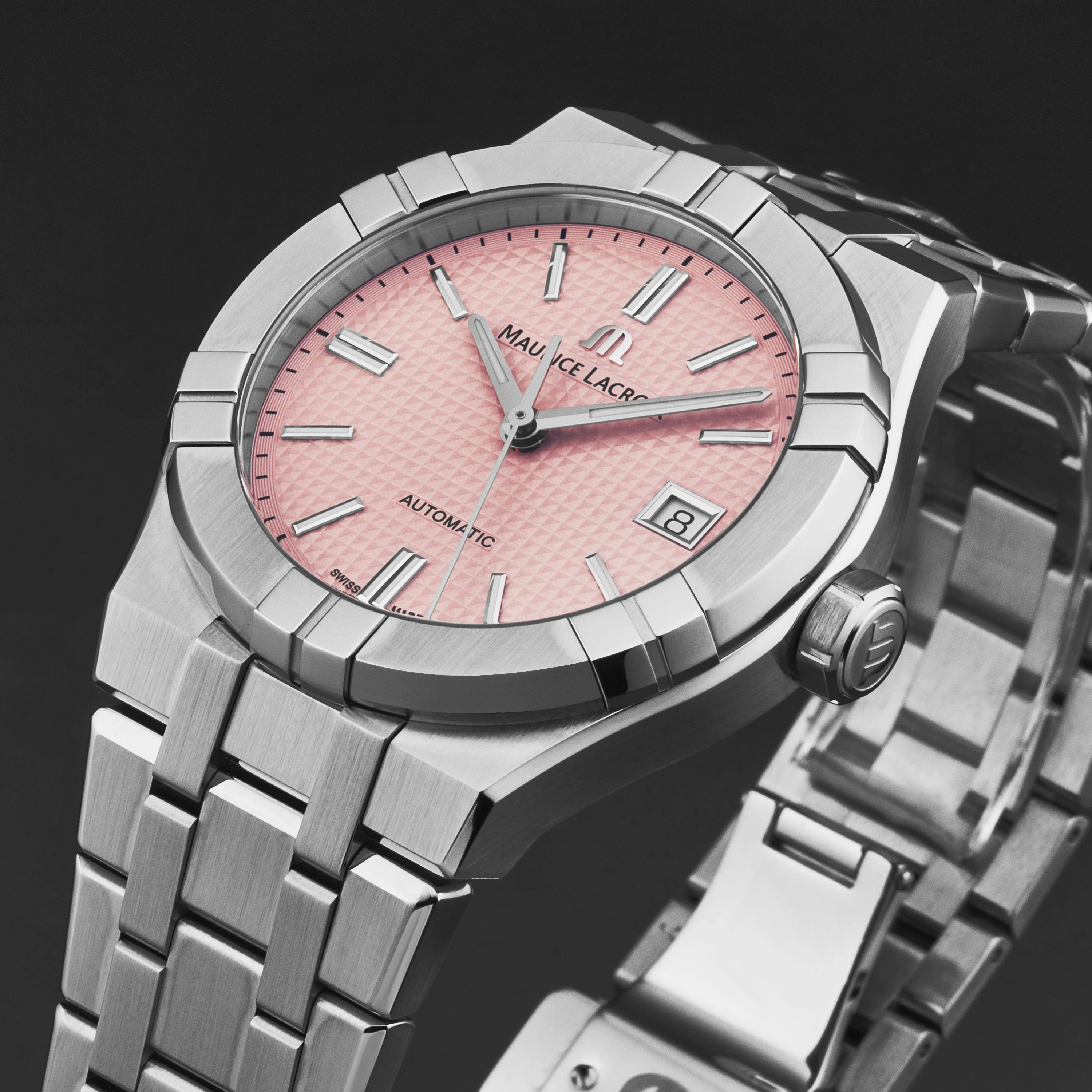 Aikon AI6007SS00F530E / Pink | Pink Dial - Image 2