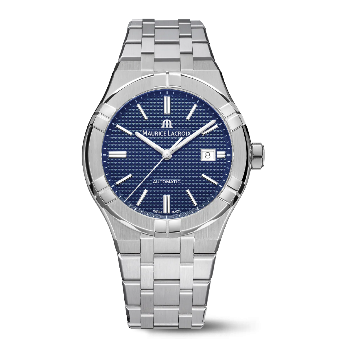 Aikon Automatic Date Blue / Bracelet | Blue Dial