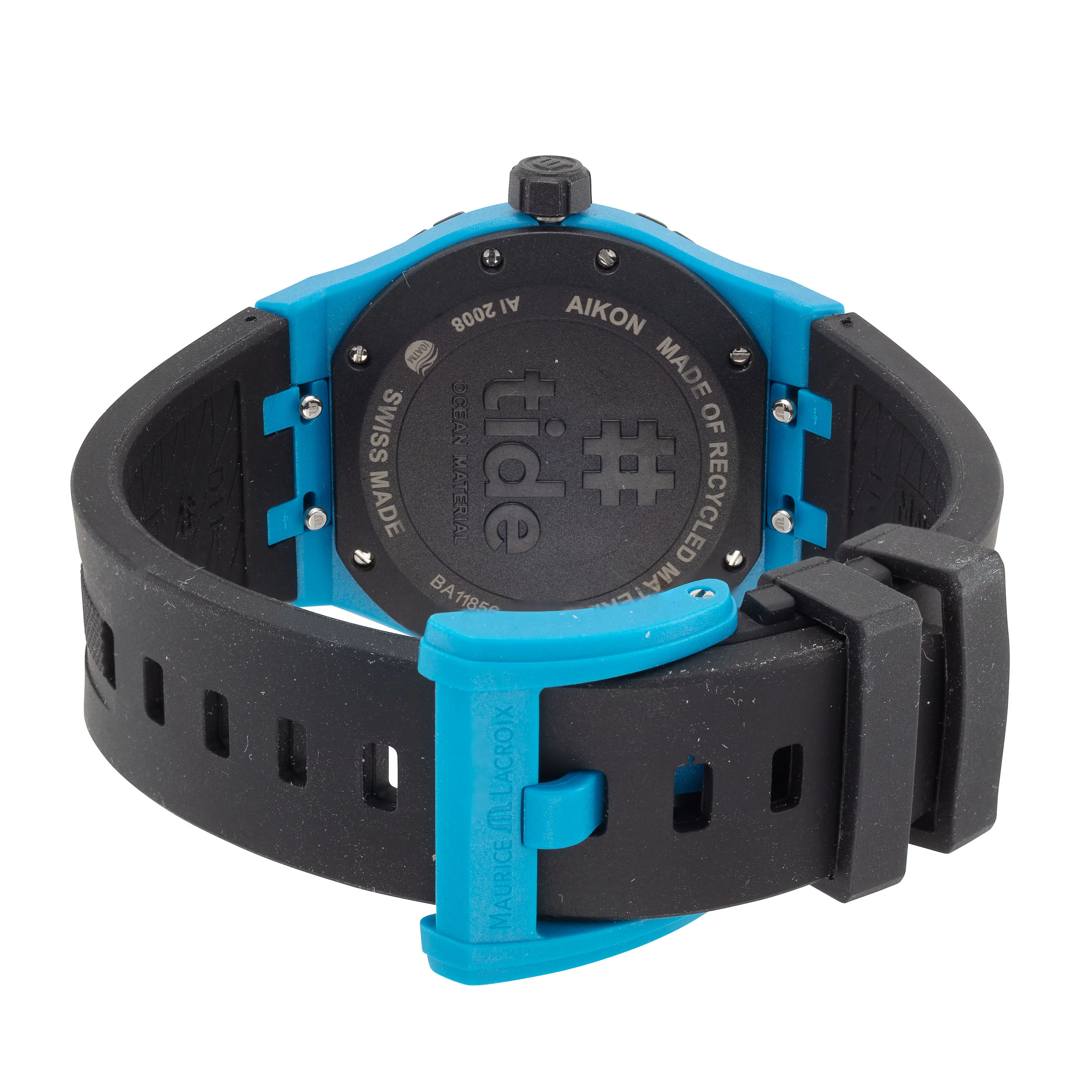 Aikon #Tide 40mm / Blue / Black | Blue Dial - Image 3