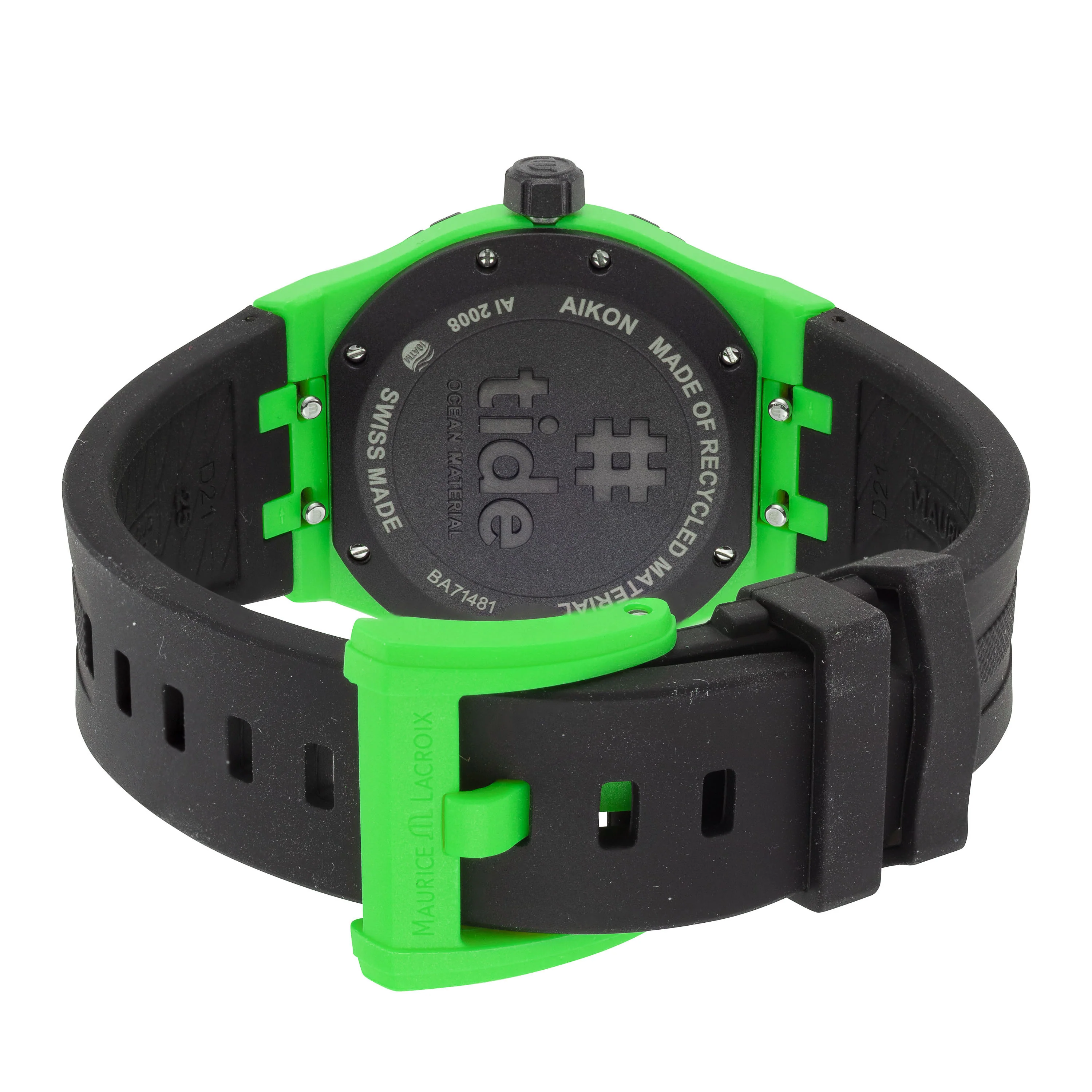 Aikon #Tide 40mm / Green / Black | Green Dial - Image 3