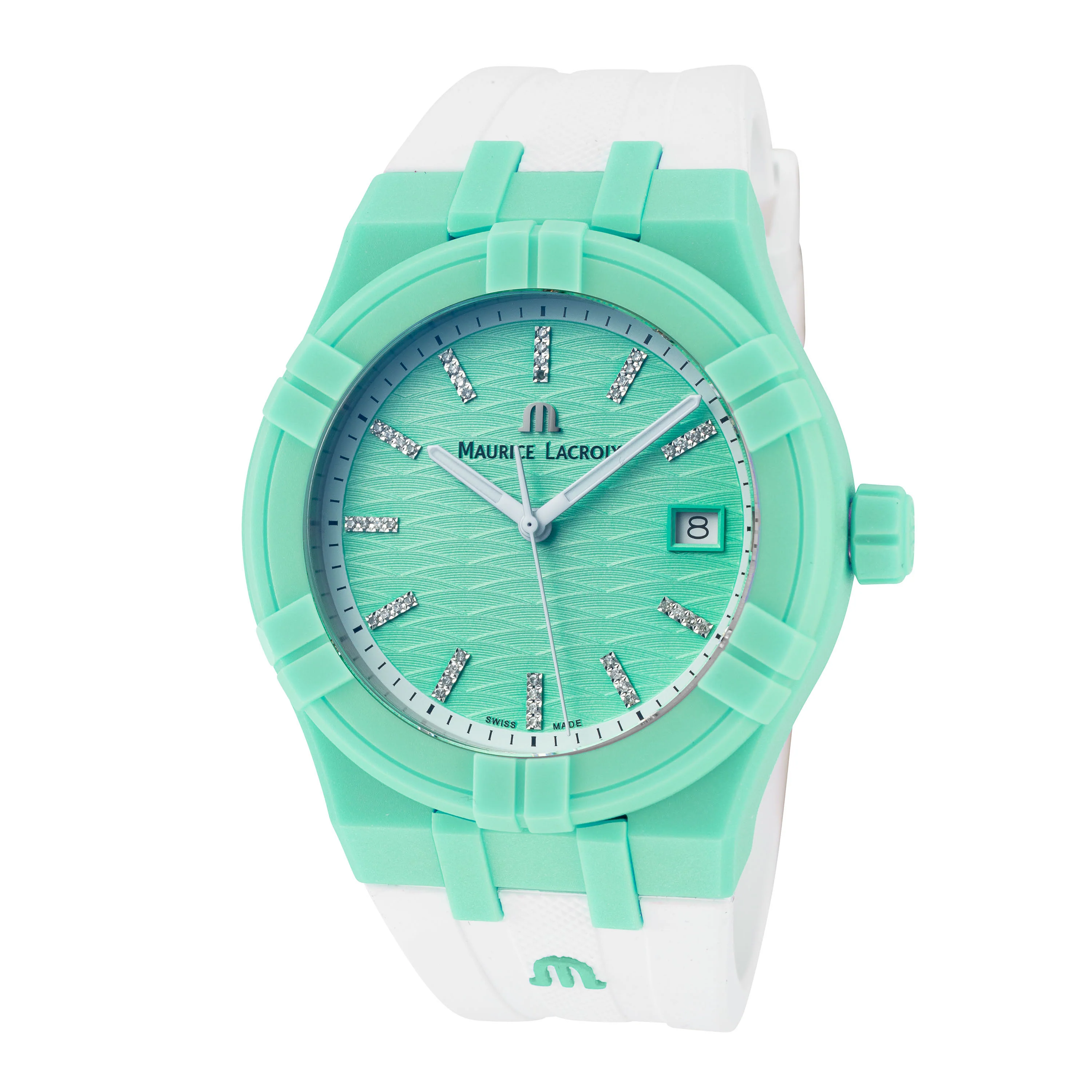 Aikon #Tide 40mm / Green / White | Green Dial
