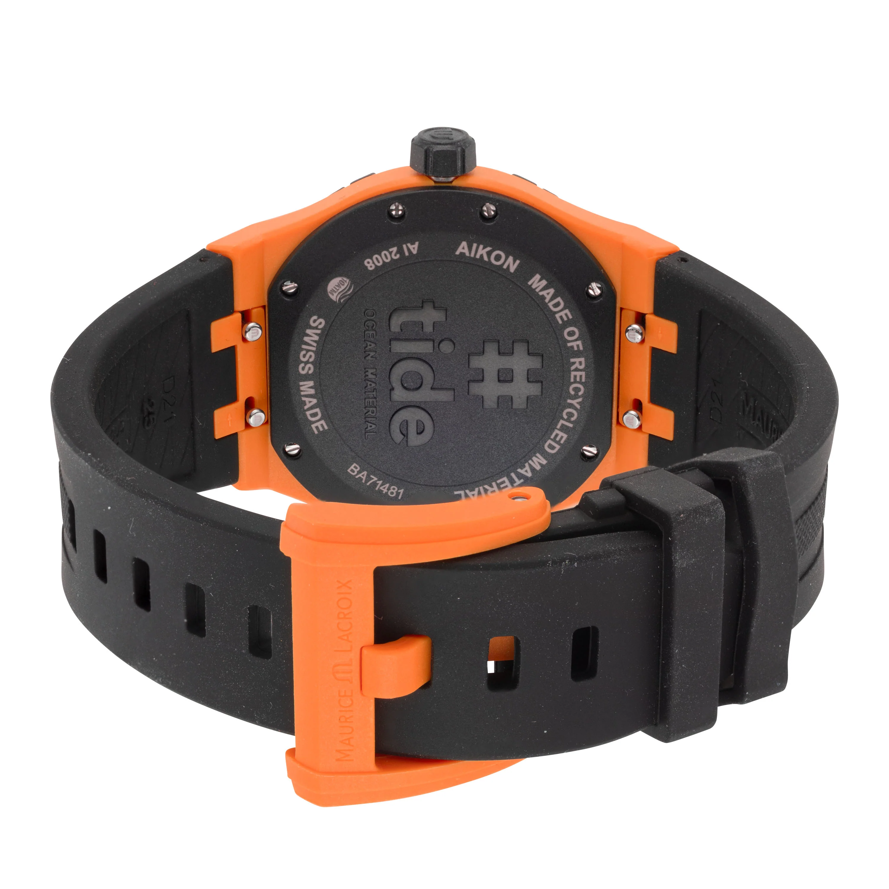 Aikon #Tide 40mm / Orange / Grey | Orange Dial - Image 3