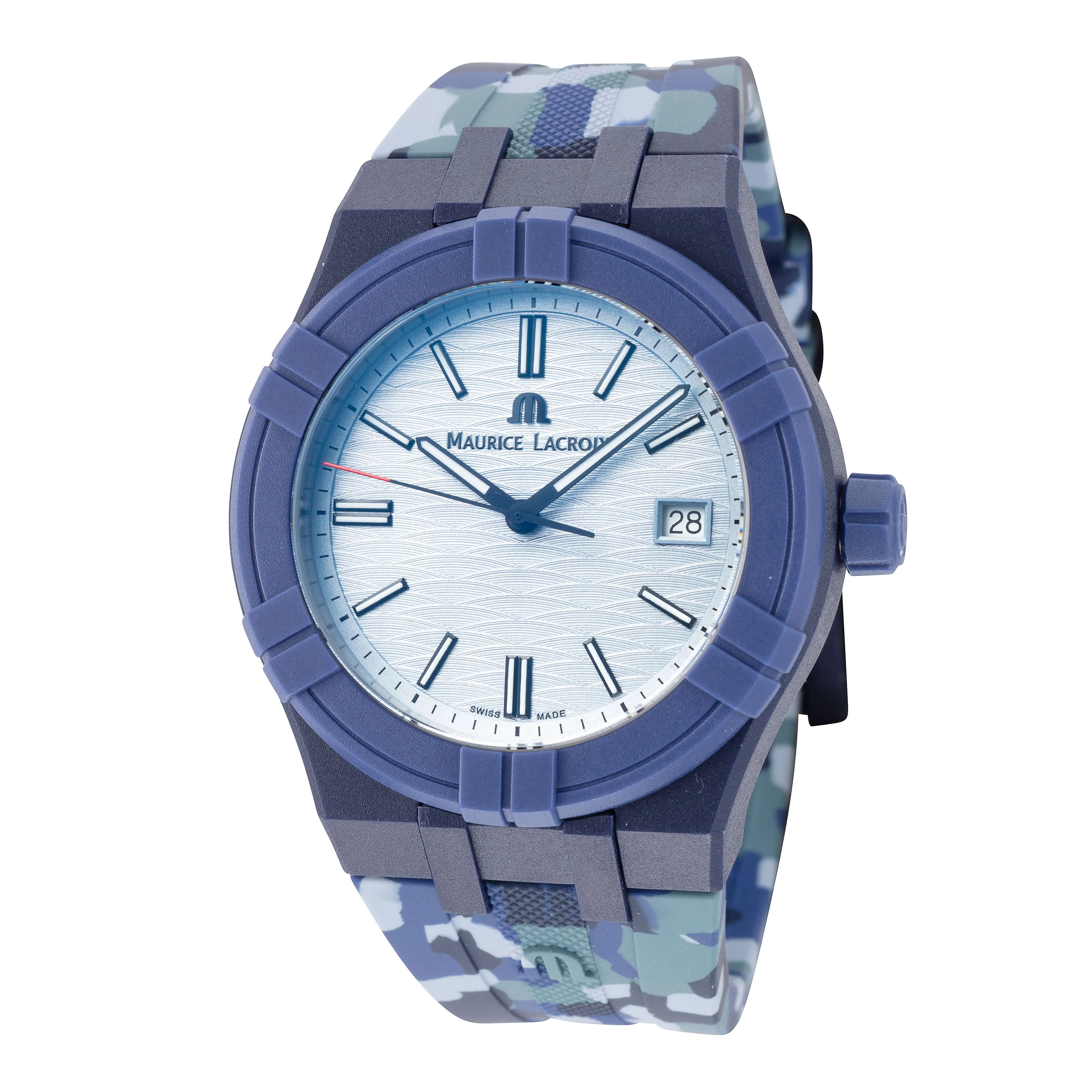 Aikon #Tide 40mm / White / Blue | White Dial