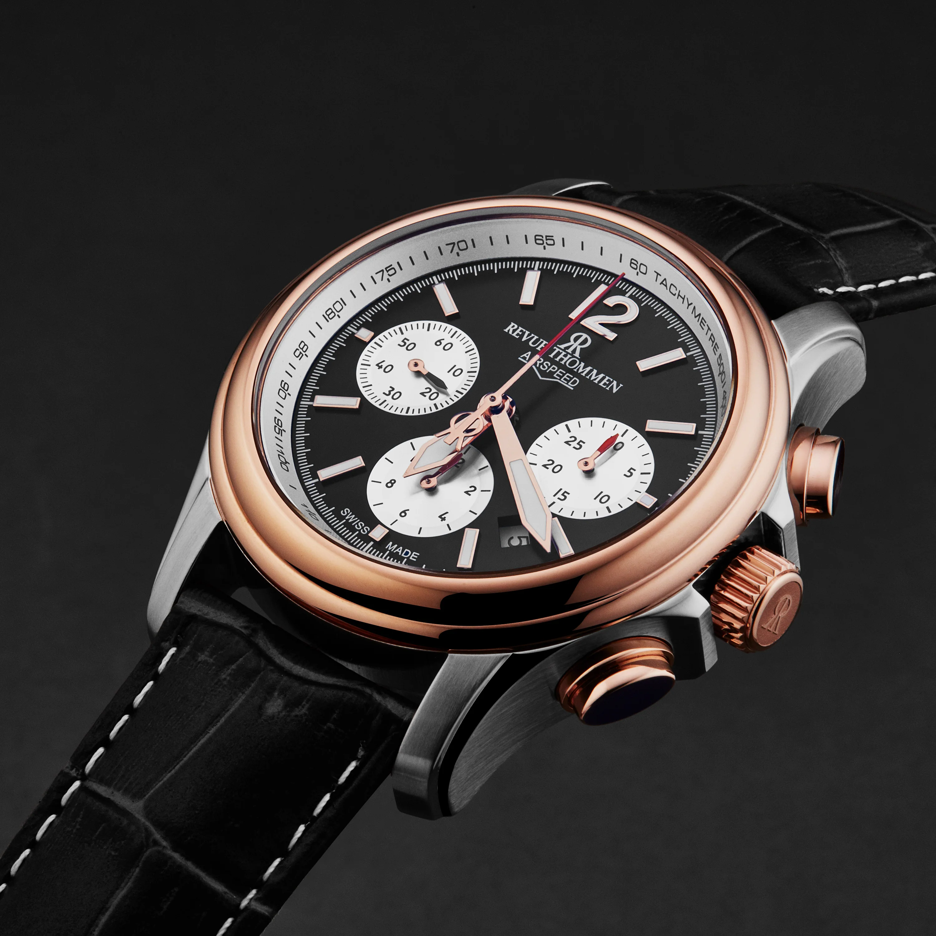 Air speed 16041.6357 / Black | Black Dial - Image 2