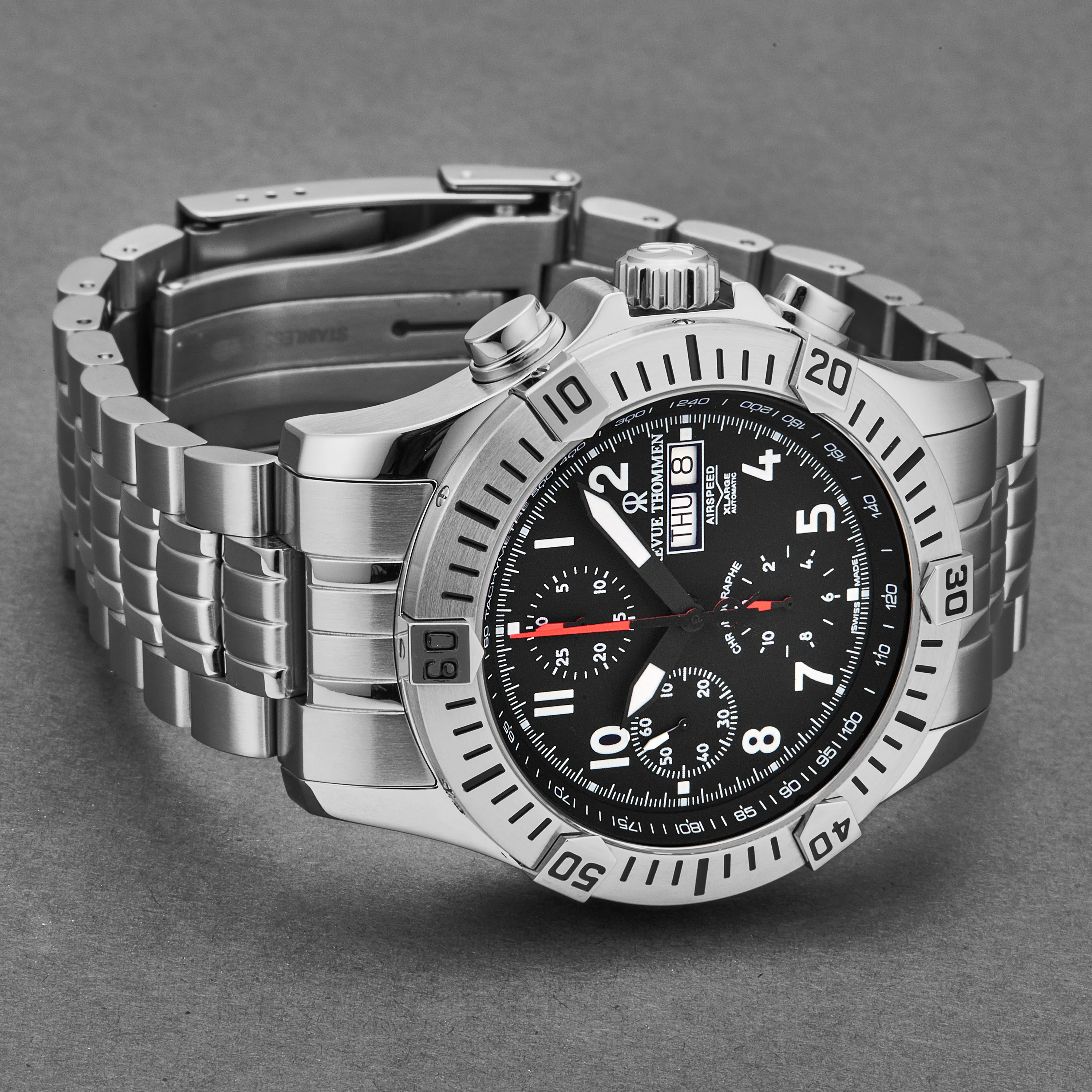 Air speed 16071.6134 / Black | Black Dial - Image 2
