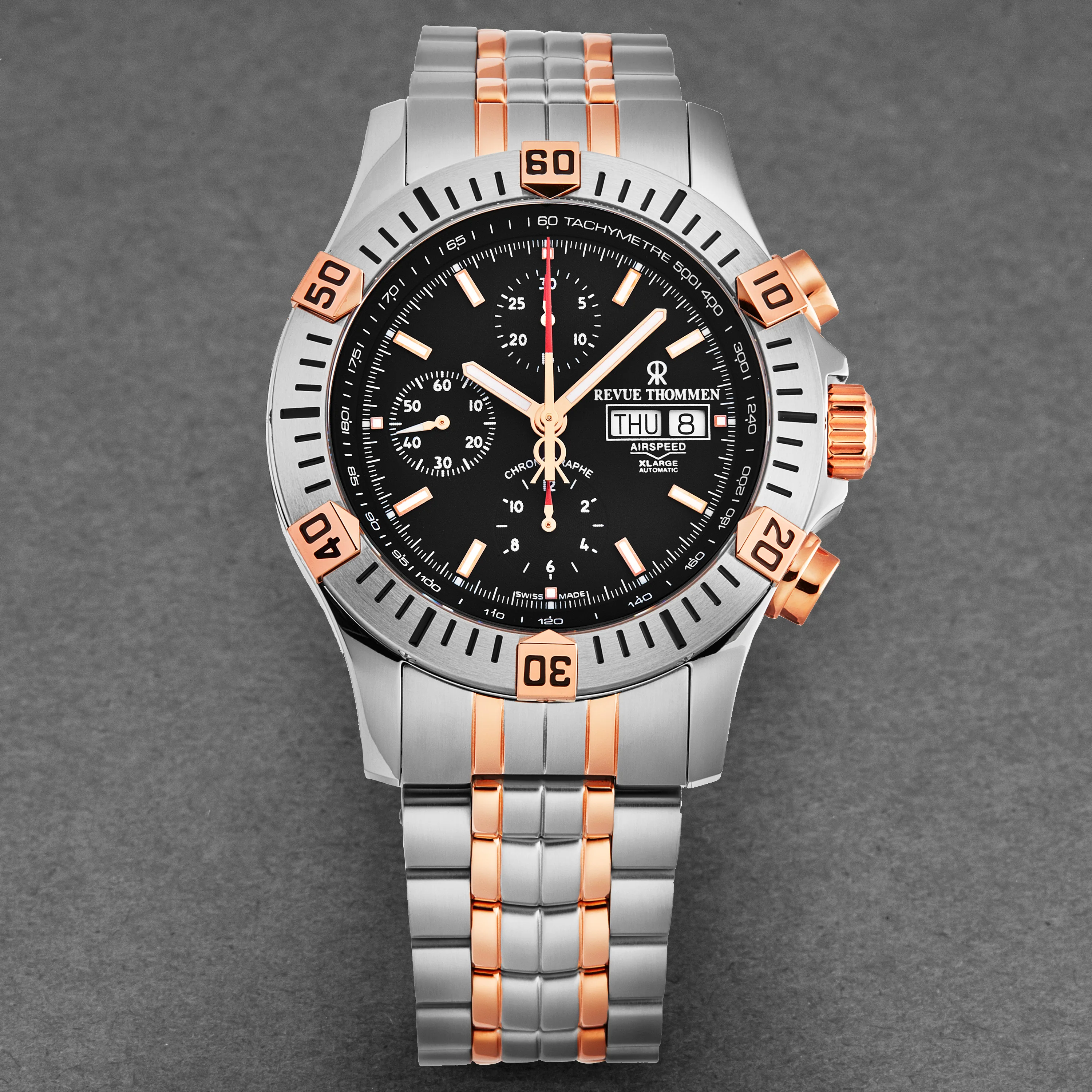 Air speed 16071.6159 / Black | Black Dial - Image 4