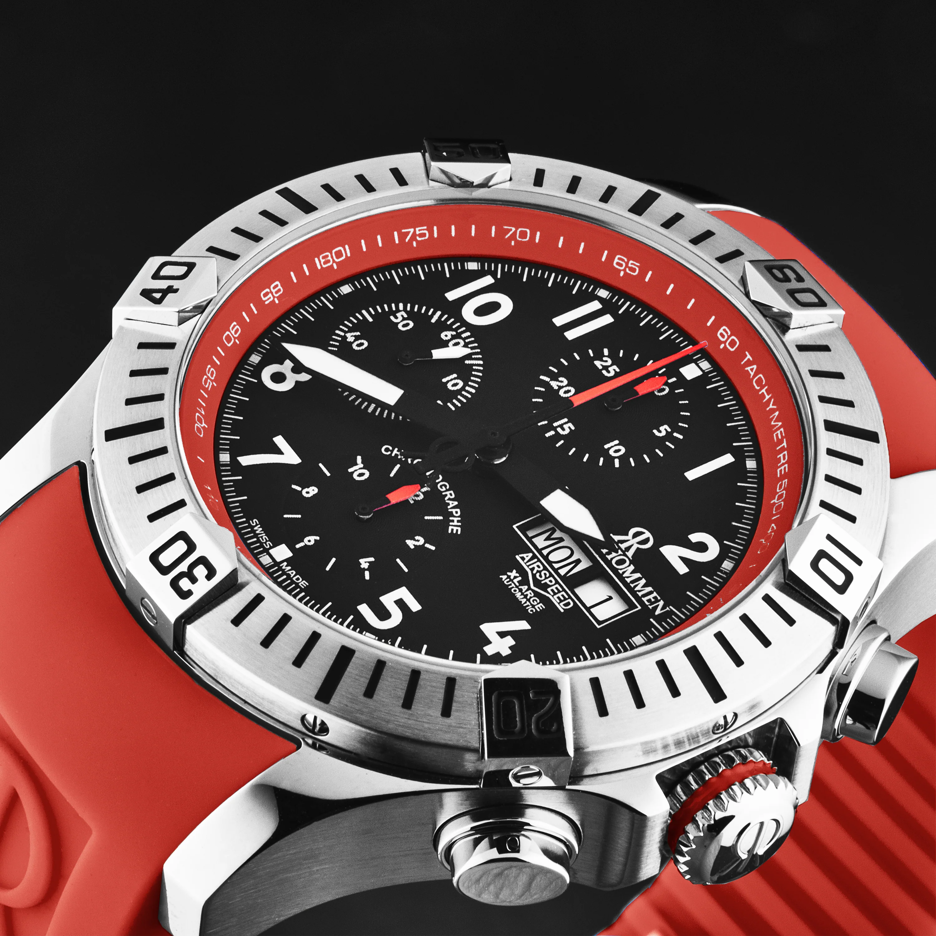 Air speed 16071.6736 / Black | Black Dial - Image 4