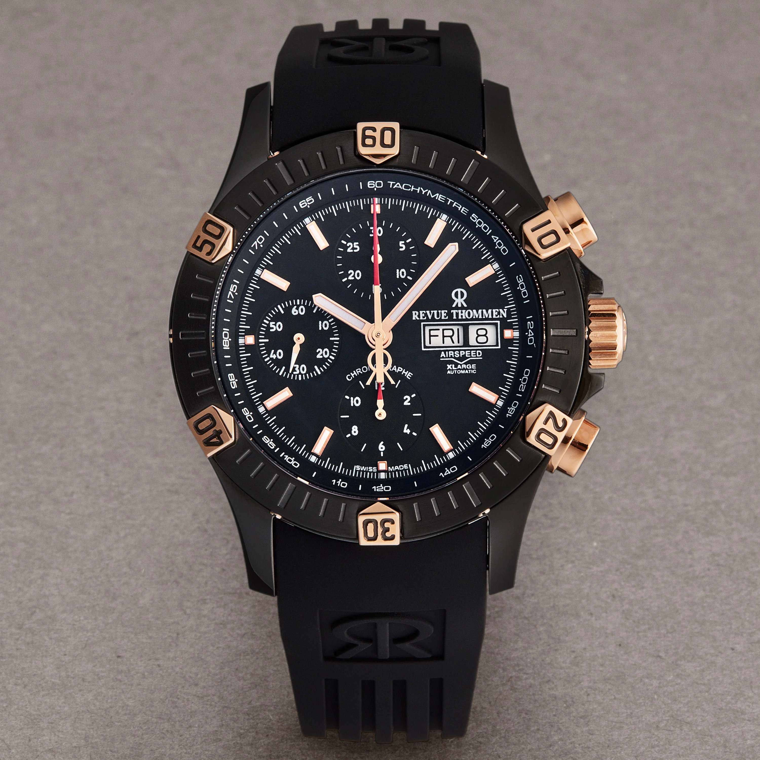 Air speed 16071.6887 / Black | Black Dial - Image 4