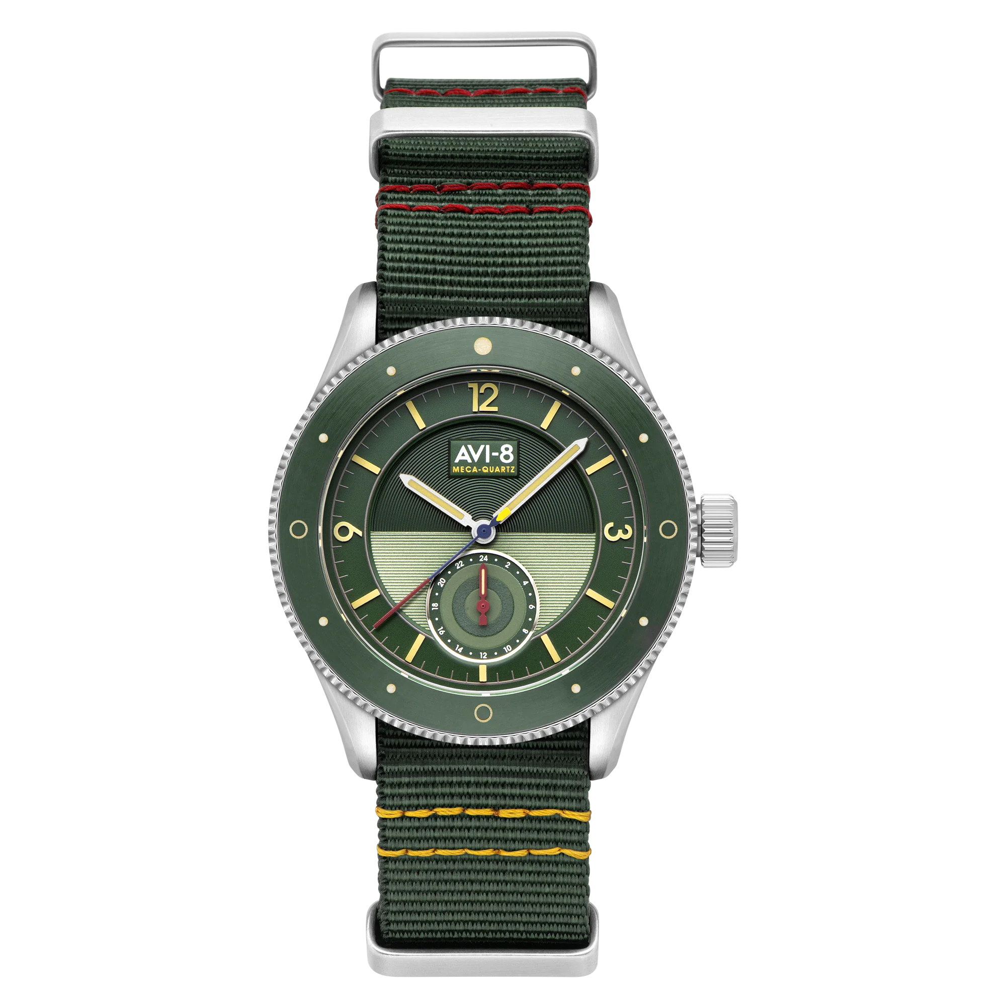 Airmaster Sector Meca-Quartz Green / Nylon | Green Dial