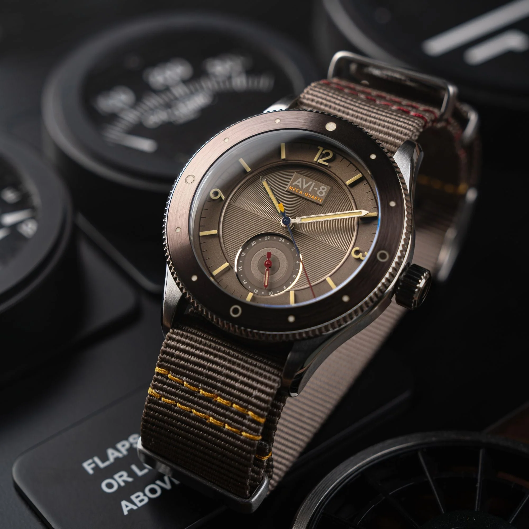 Airmaster Sector Meca-Quartz Grey / Nylon | Grey Dial - Image 2