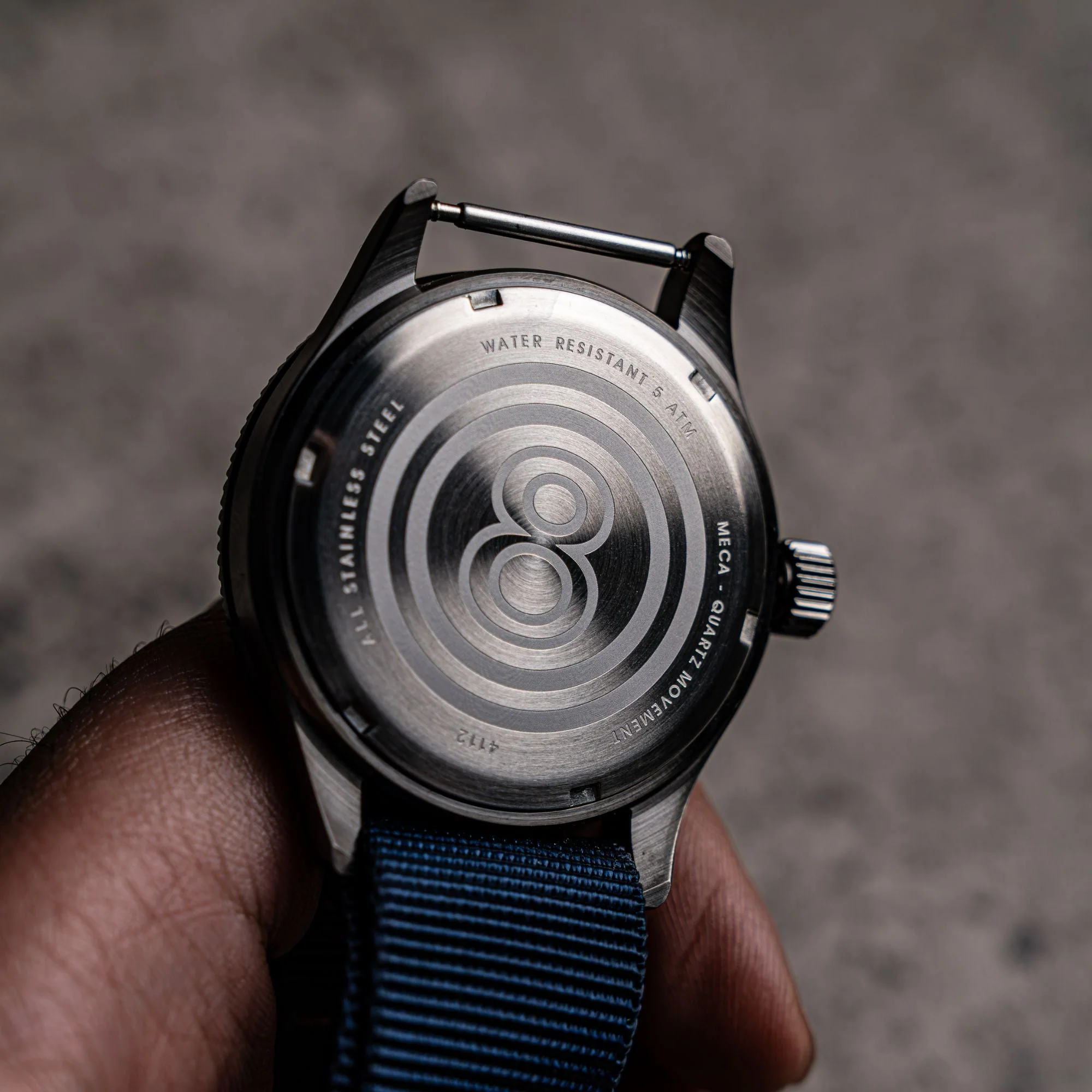 Airmaster Sector Meca-Quartz Blue /Red / Nylon | Blue Dial - Image 4