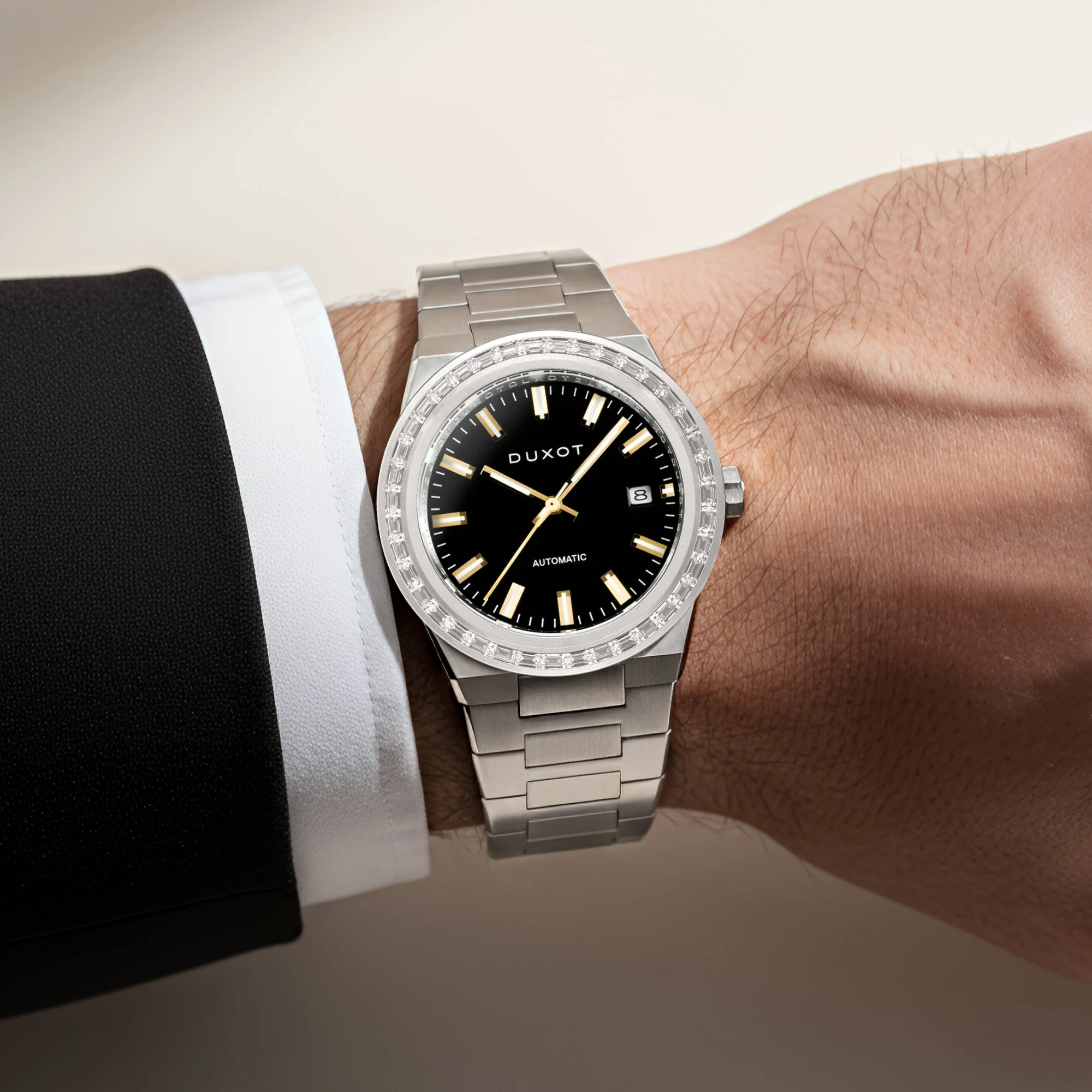 Alicante Rainbow Automatic Black / Stainless Steel | Black Dial - Image 2