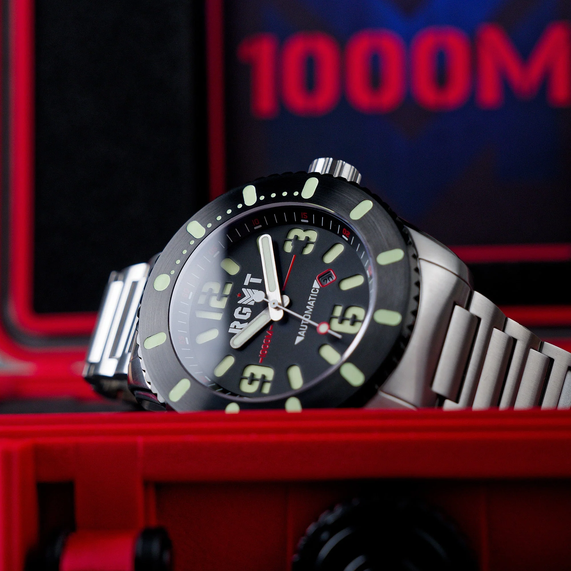 ALL BRITE AUTOMATIC BLACK / STAINLESS STEEL Black Dial - Image 3