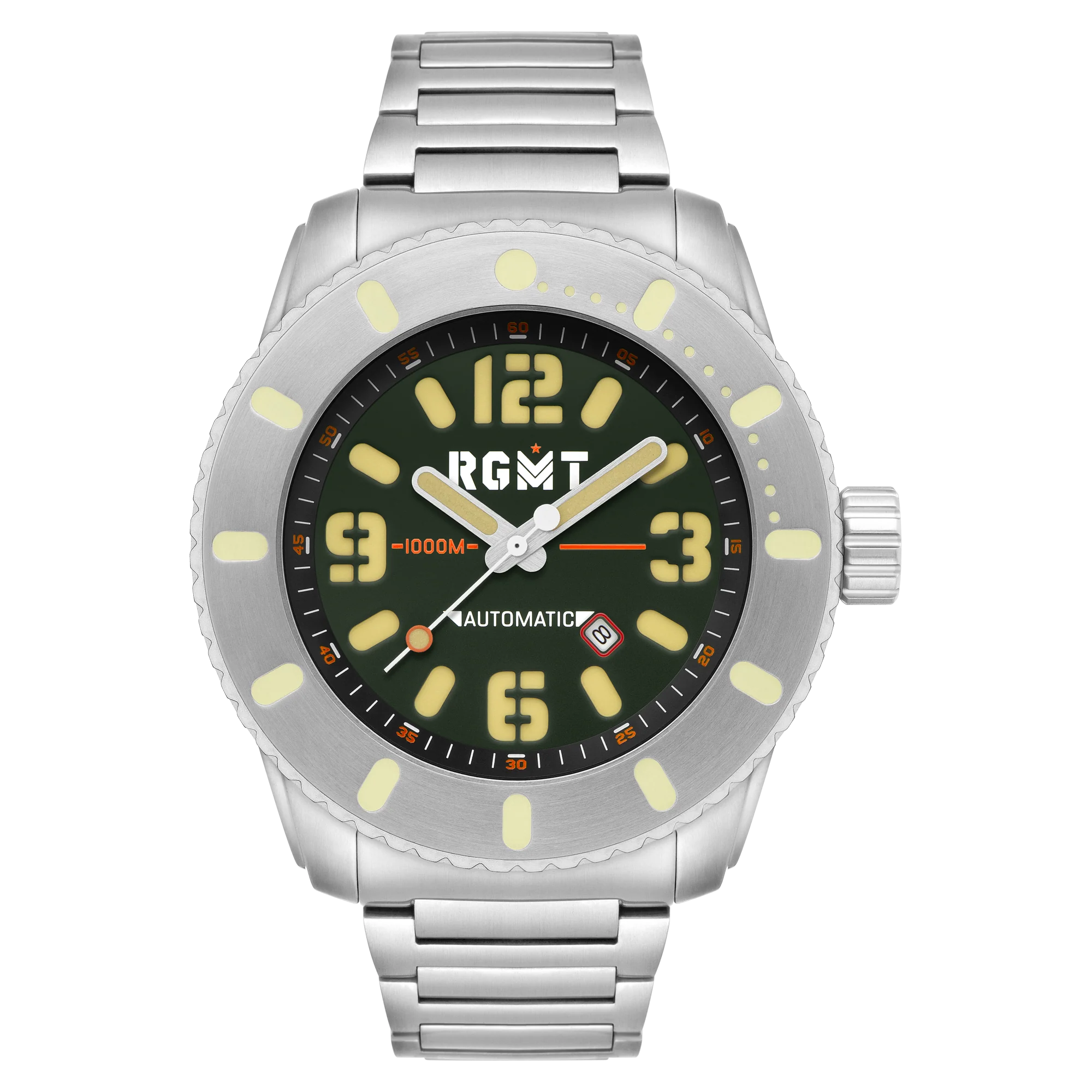 ALL BRITE AUTOMATIC GREEN / STAINLESS STEEL | Green Dial