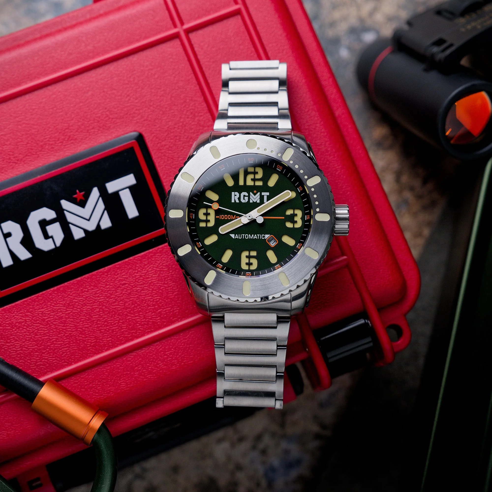 ALL BRITE AUTOMATIC GREEN / STAINLESS STEEL | Green Dial - Image 2