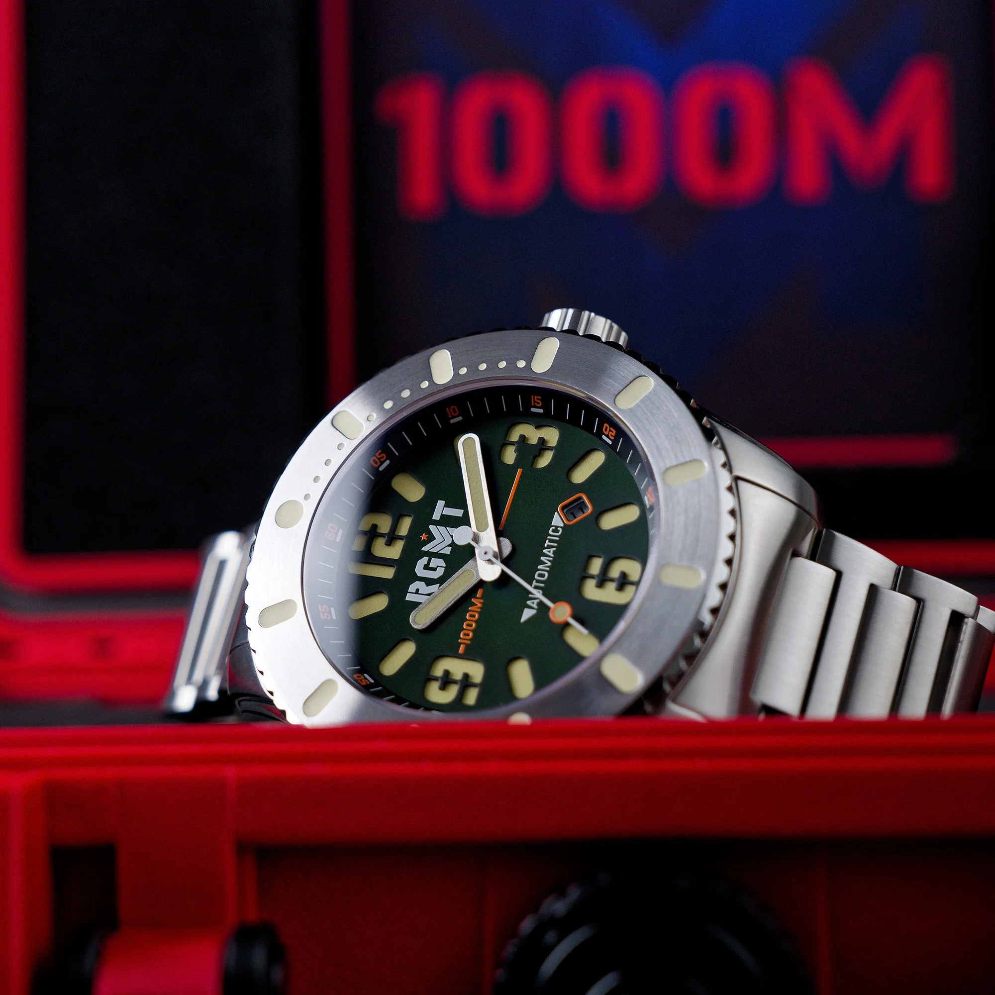 ALL BRITE AUTOMATIC GREEN / STAINLESS STEEL | Green Dial - Image 3