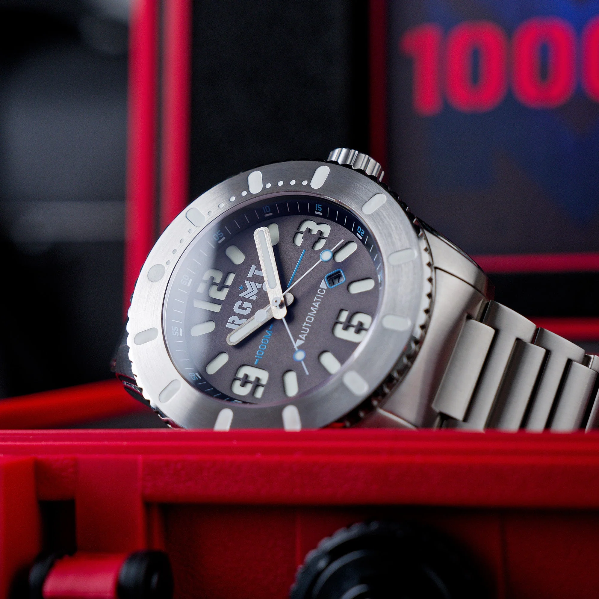 ALL BRITE AUTOMATIC GREY / STAINLESS STEEL | Grey Dial - Image 3