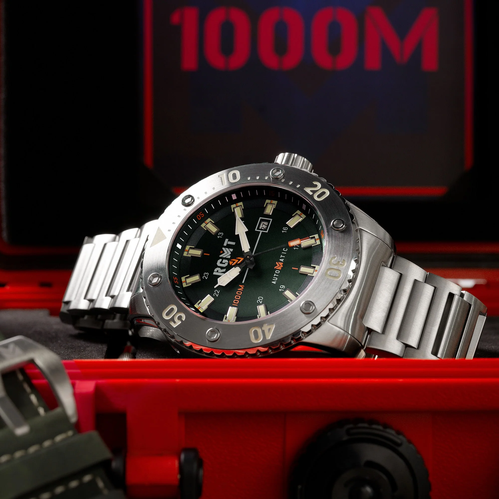 ALL BRITE AUTOMATIC GREEN / STAINLESS STEEL Green Dial - Image 4