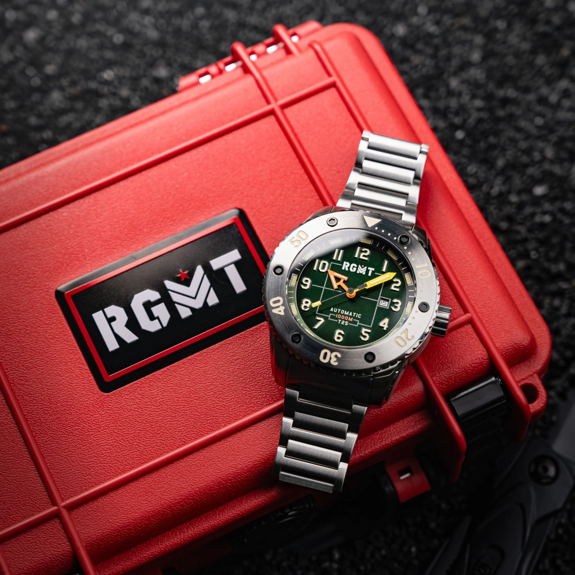 ALL-BRITE TRITIUM AUTOMATIC GREEN / STAINLESS STEEL Green Dial - Image 2