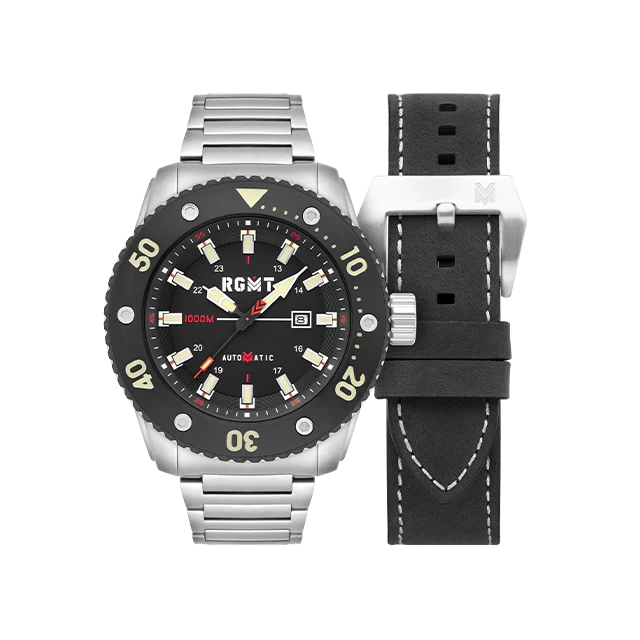 ALL BRITE AUTOMATIC Black / Stainless Steel Black Dial - Image 5