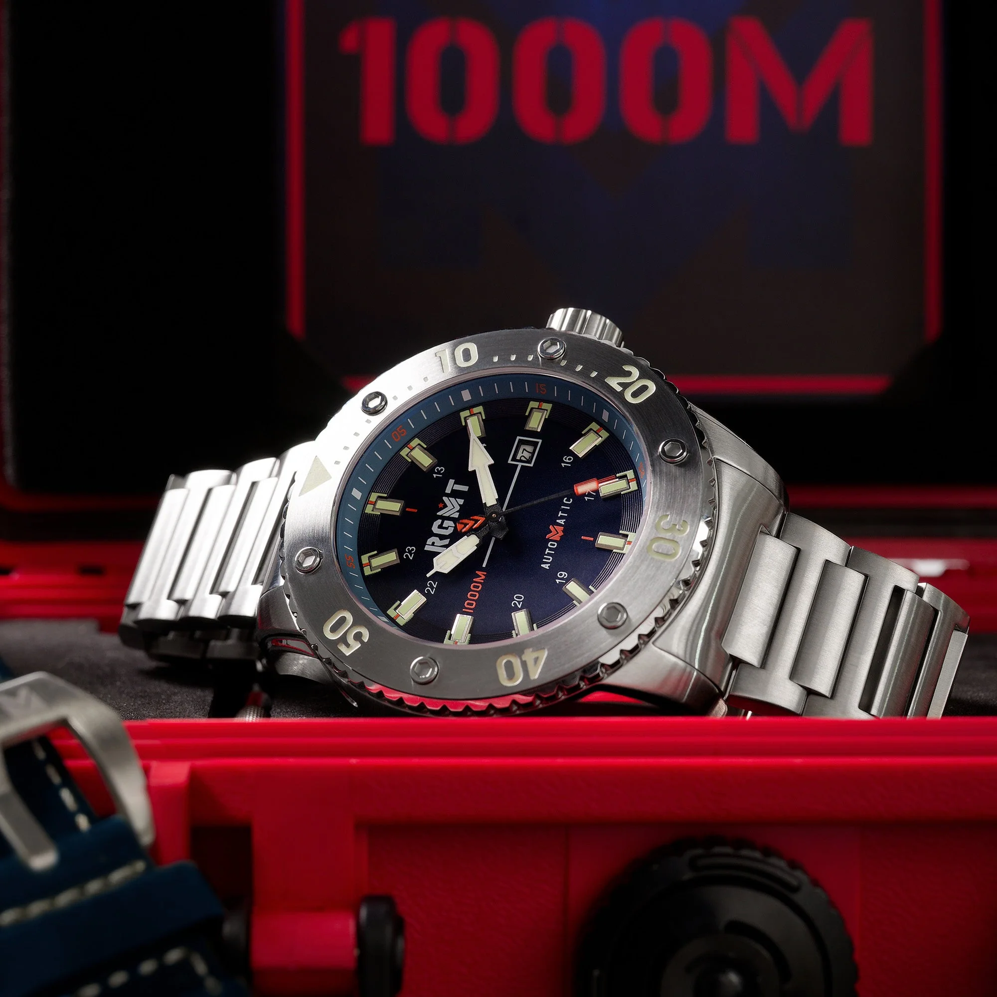 ALL BRITE AUTOMATIC Blue / Stainless Steel Blue Dial - Image 3