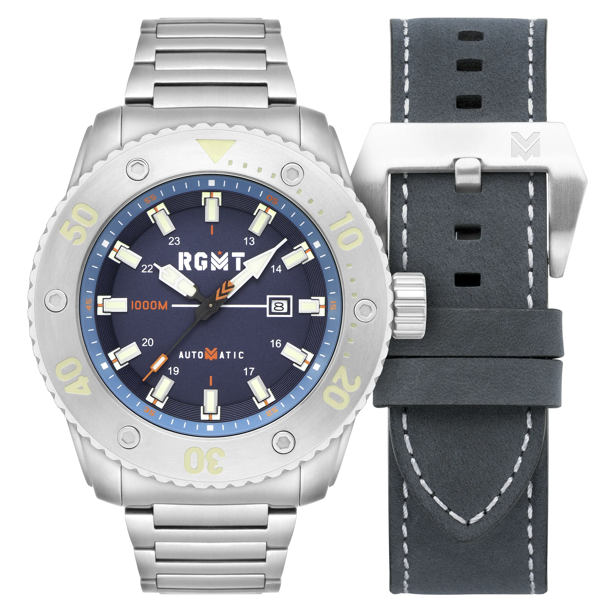 ALL BRITE AUTOMATIC Blue / Stainless Steel Blue Dial - Image 5