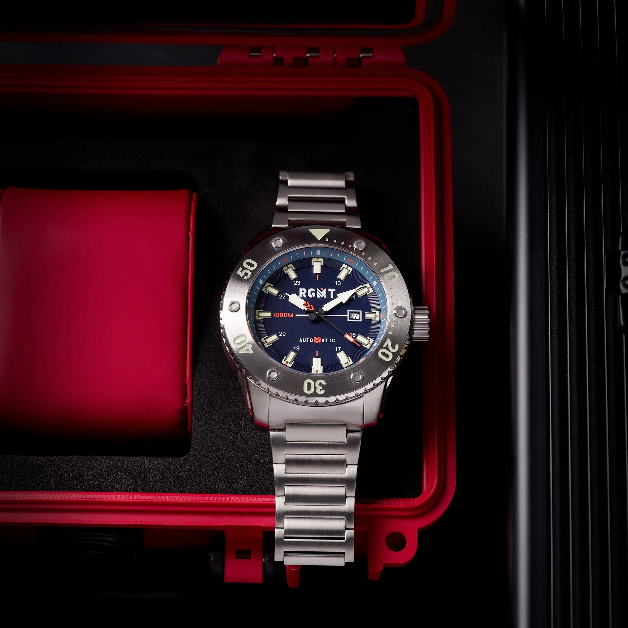 ALL BRITE AUTOMATIC Blue / Stainless Steel Blue Dial - Image 6