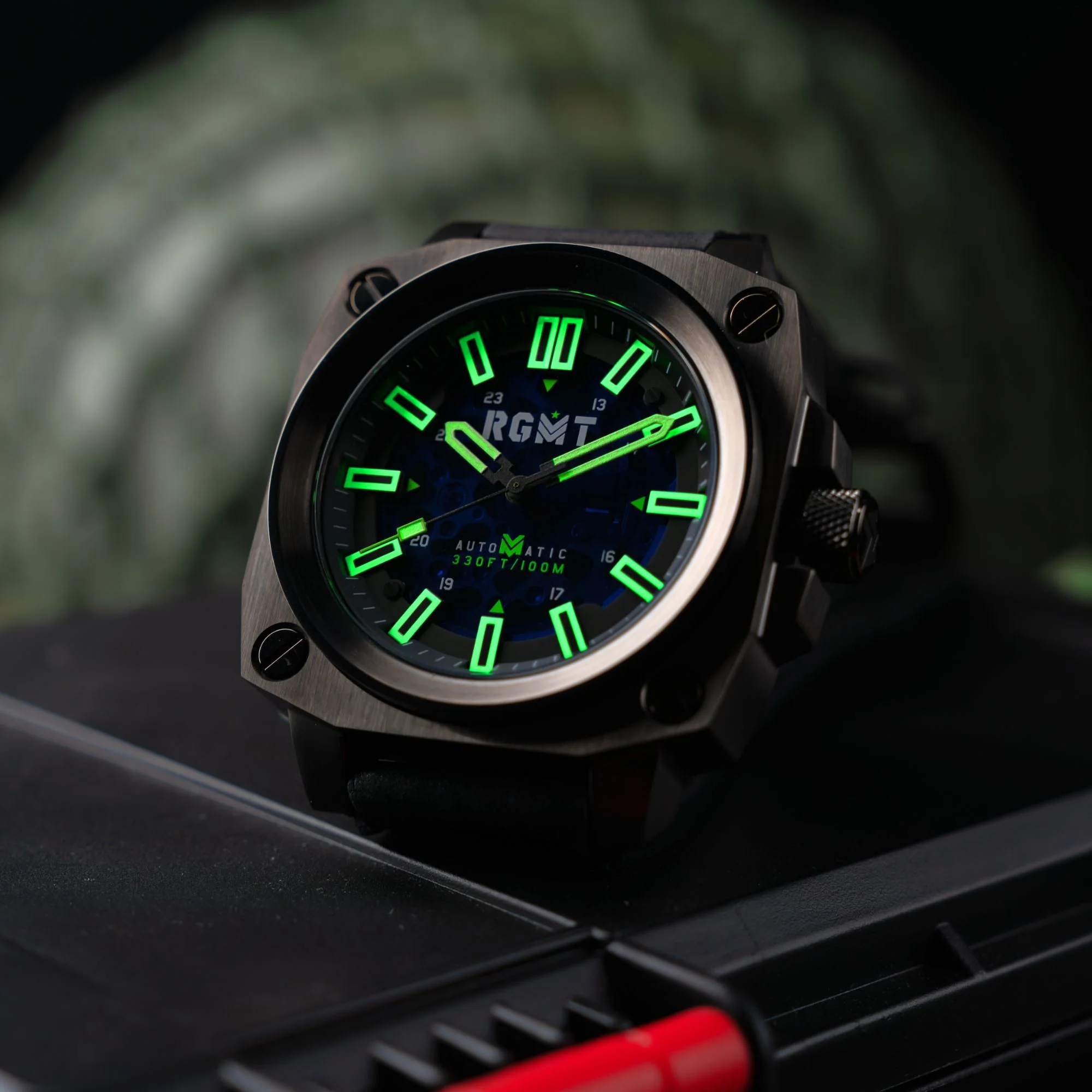 Altimeter Skeleton Automatic Gray / Leather Gray Dial - Image 3