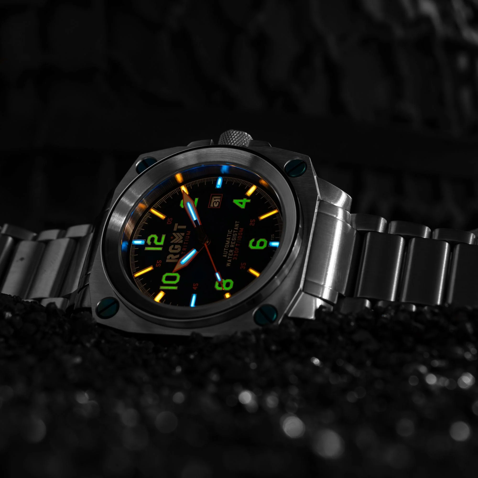 Altimeter Tritium Automatic Blue /Stainless Steel | Blue Dial - Image 3