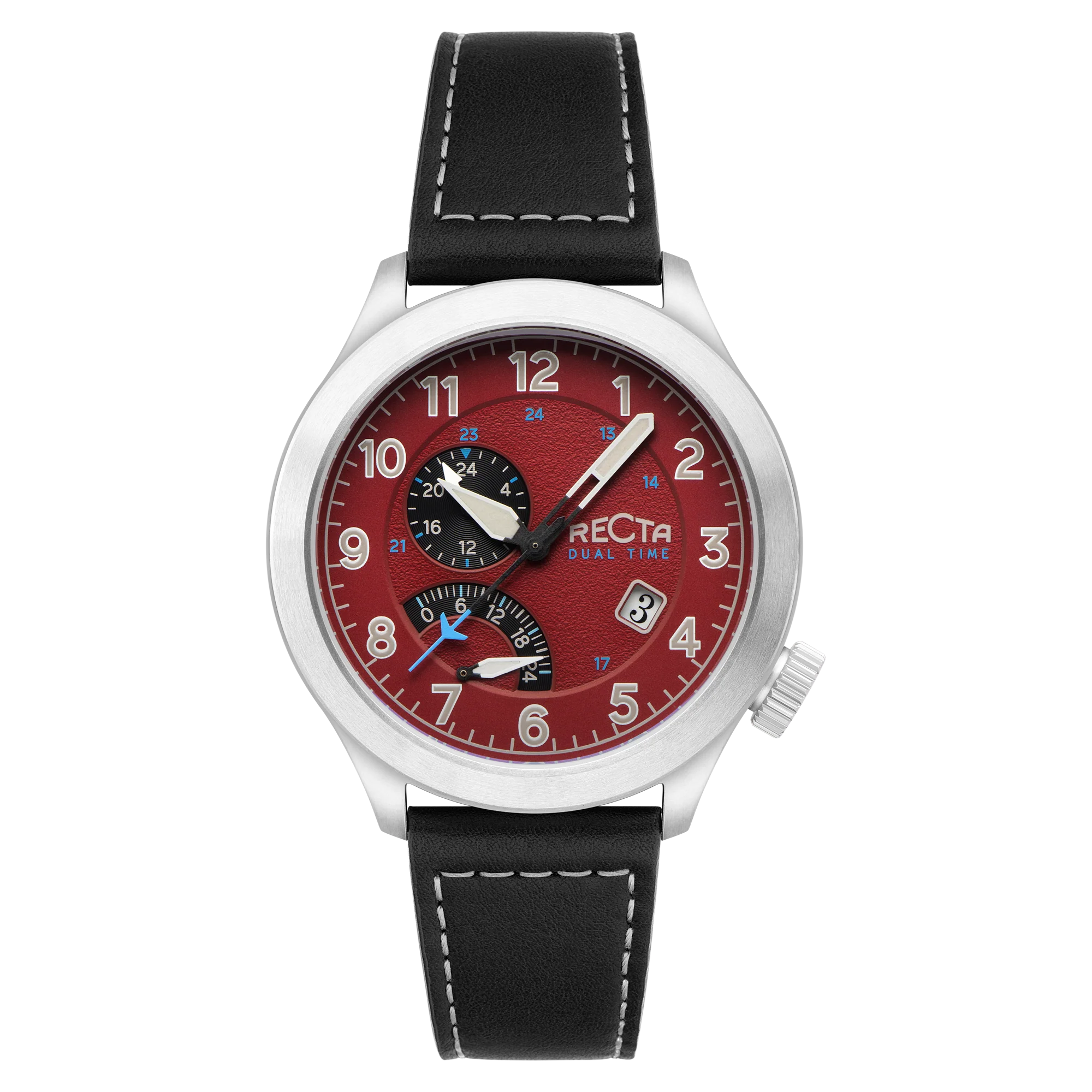 Altitude Retrograde Red / Leather | Red Dial