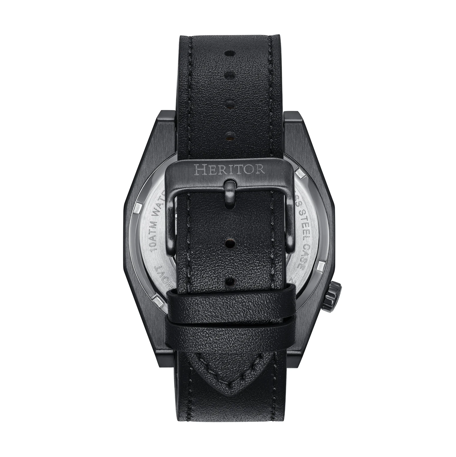 Amadeus Skeleton Watch Black / Black | Black Dial - Image 3