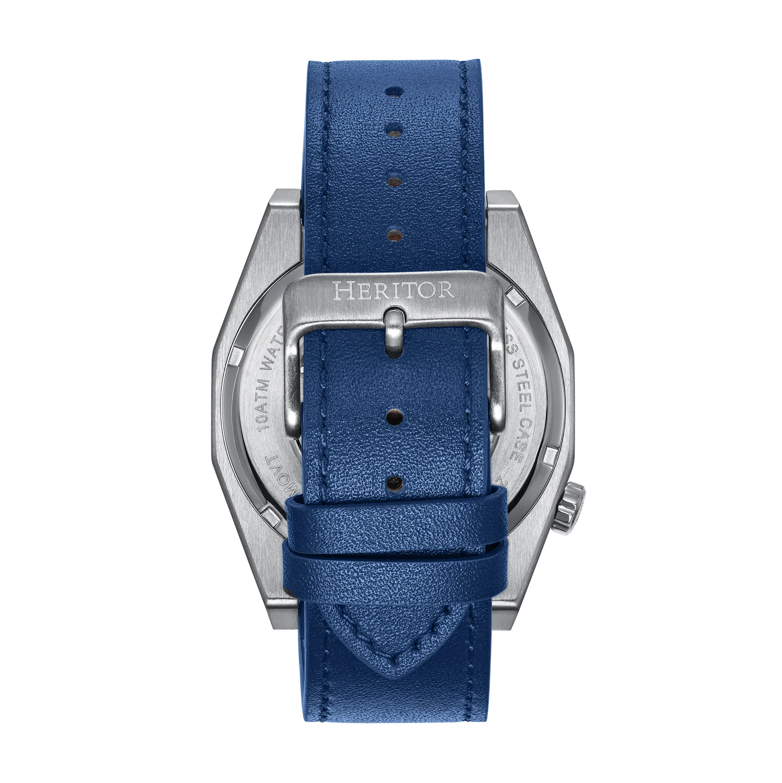 Amadeus Skeleton Watch Blue / Silver | Blue Dial - Image 3