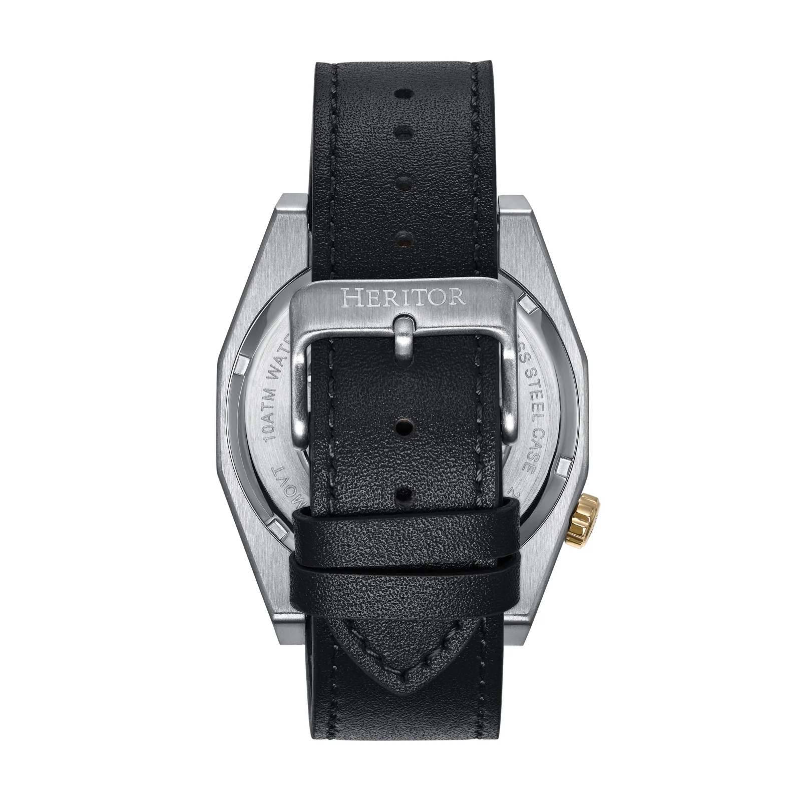 Amadeus Skeleton Watch Black / Gold | Black Dial - Image 3