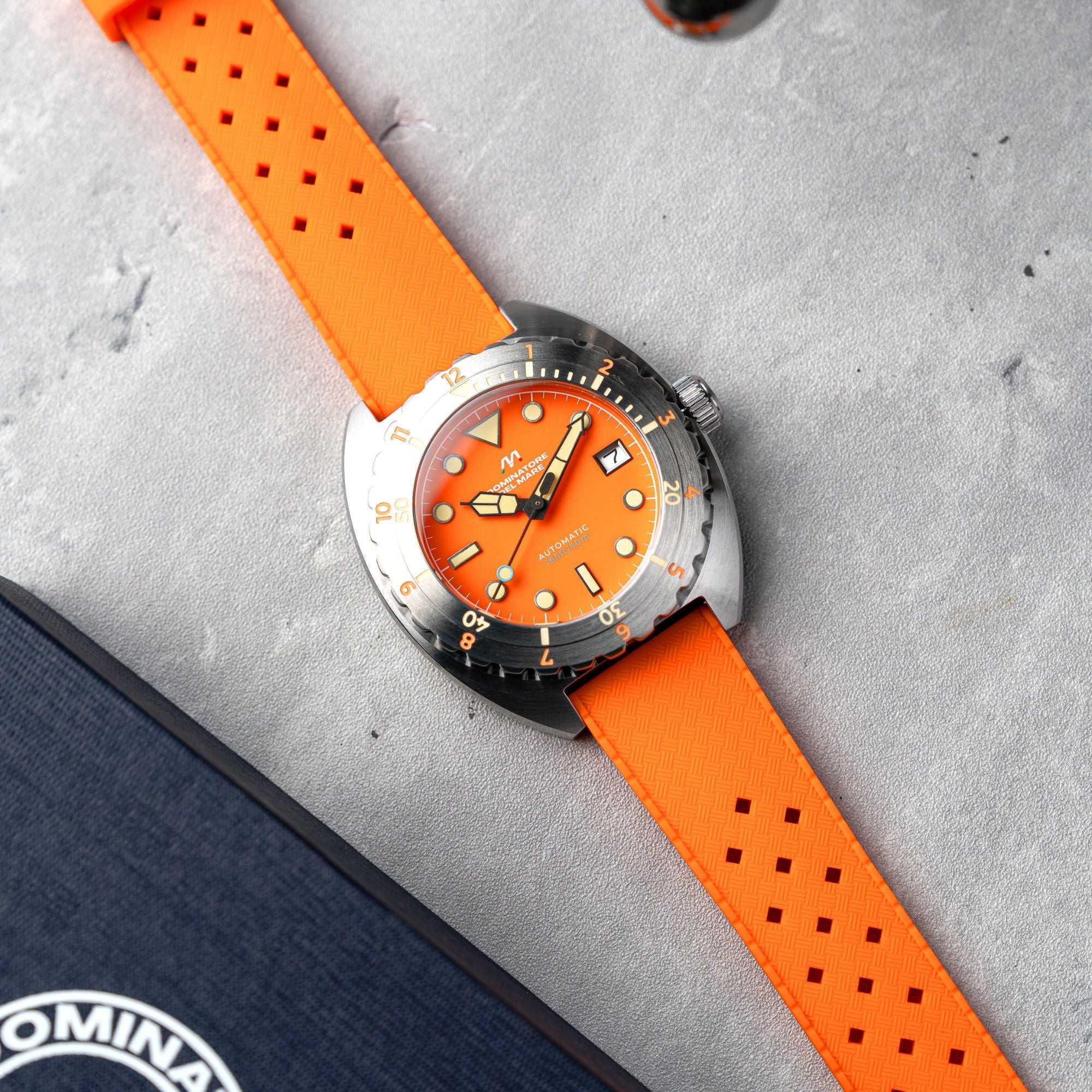 Amalfi Automatic Orange / Orange Silicone | Orange Dial - Image 3
