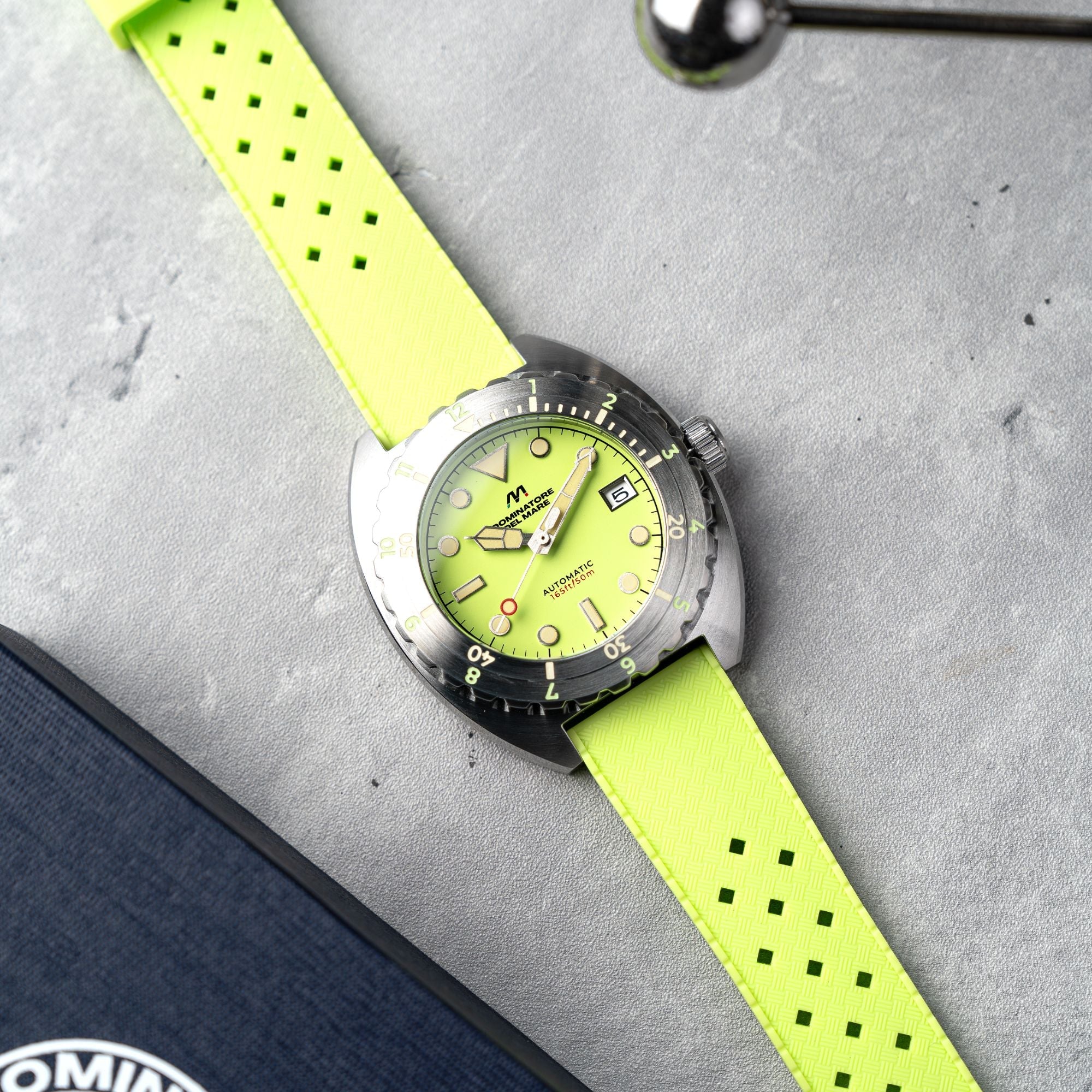 Amalfi Automatic Green / Green Silicone Green Dial - Image 3
