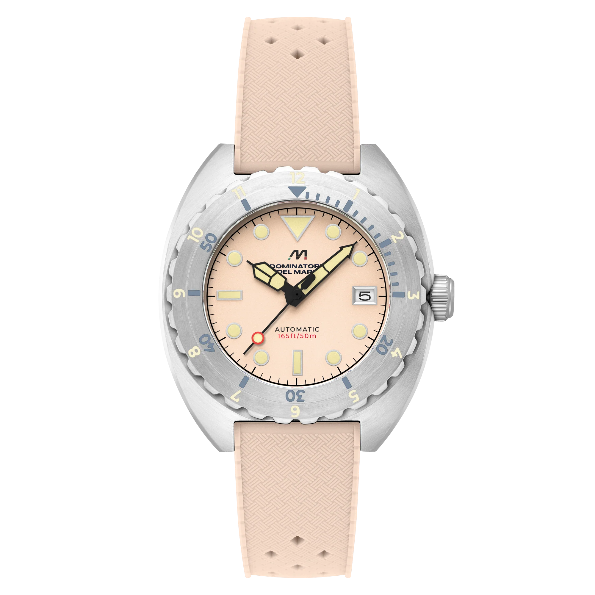Amalfi Automatic Khaki / Khaki Silicone | Khaki Dial