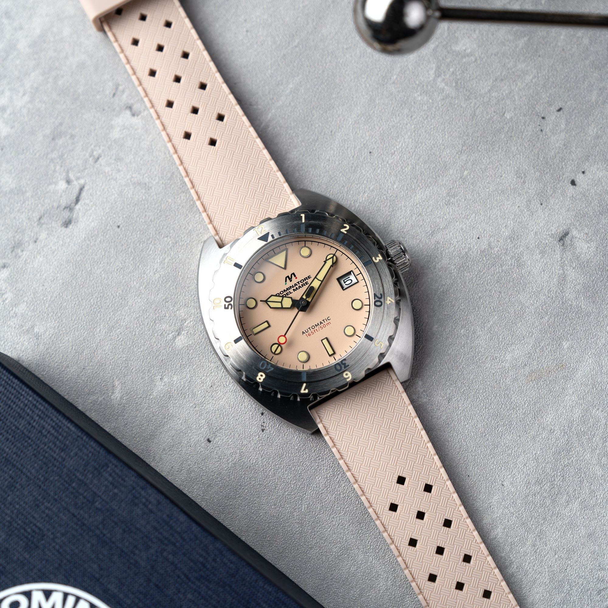 Amalfi Automatic Khaki / Khaki Silicone | Khaki Dial - Image 3