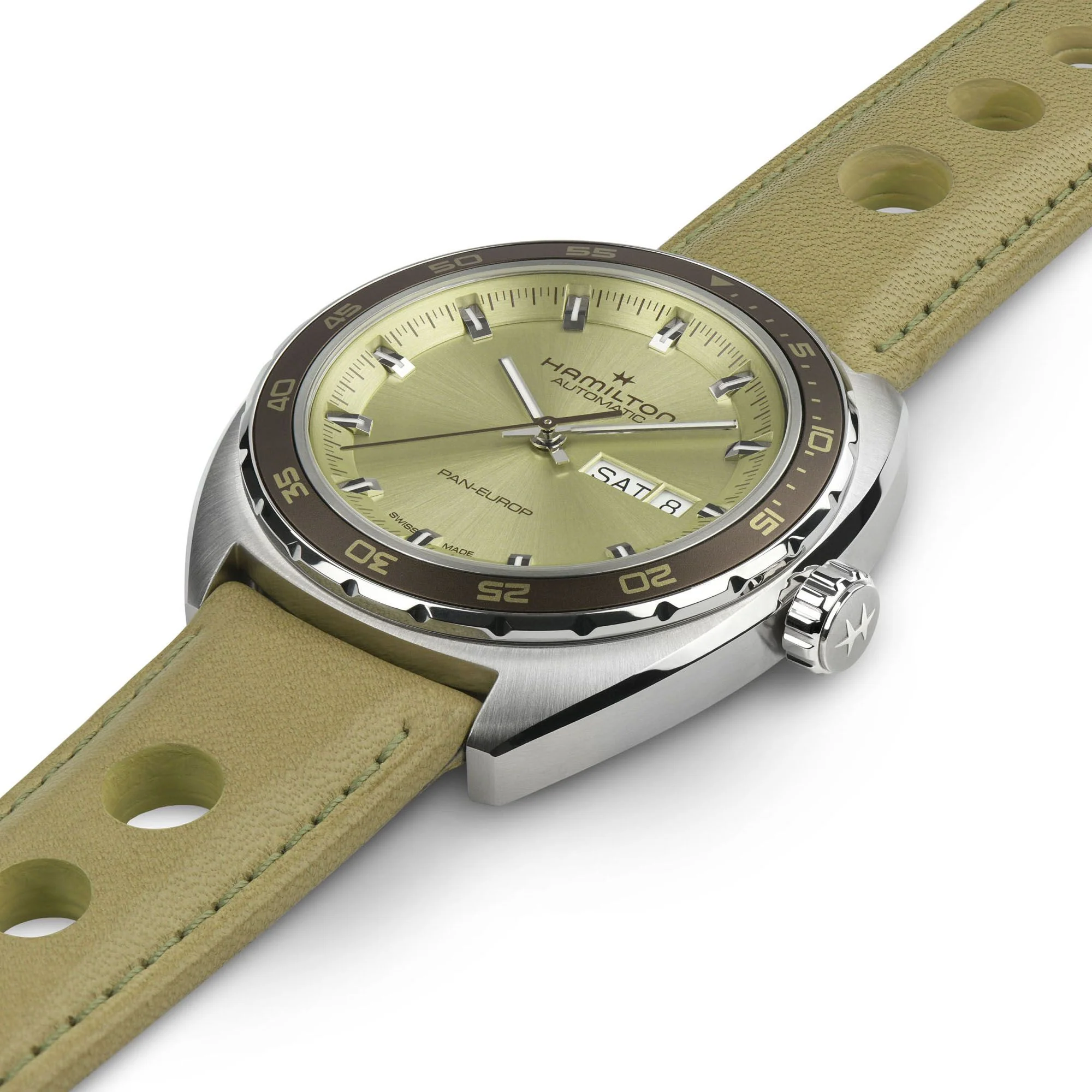 American Classic 42mm / Green / Beige | Green Dial - Image 2