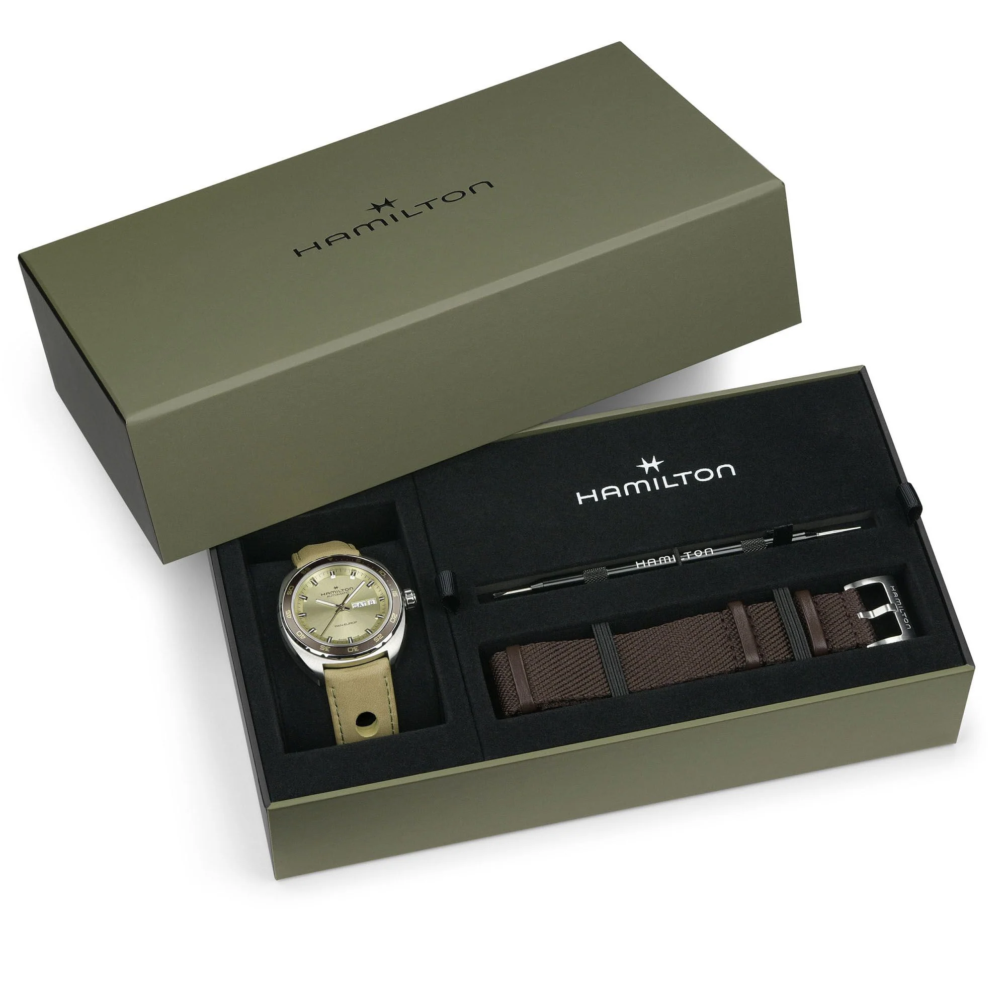 American Classic 42mm / Green / Beige | Green Dial - Image 3