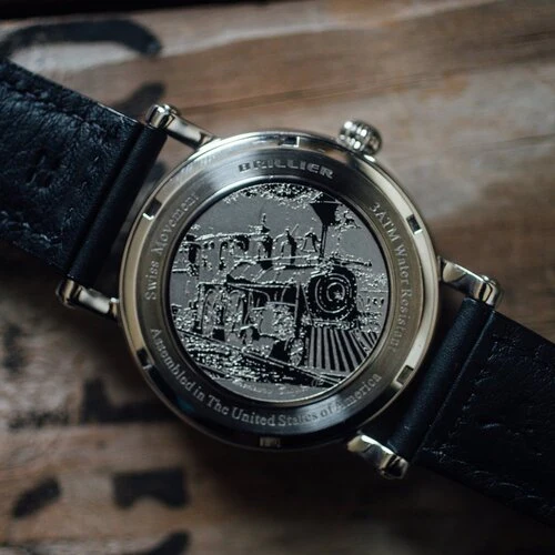 AMERICANA II ' RAILROAD ' 43 MM | Antique white Dial - Image 3