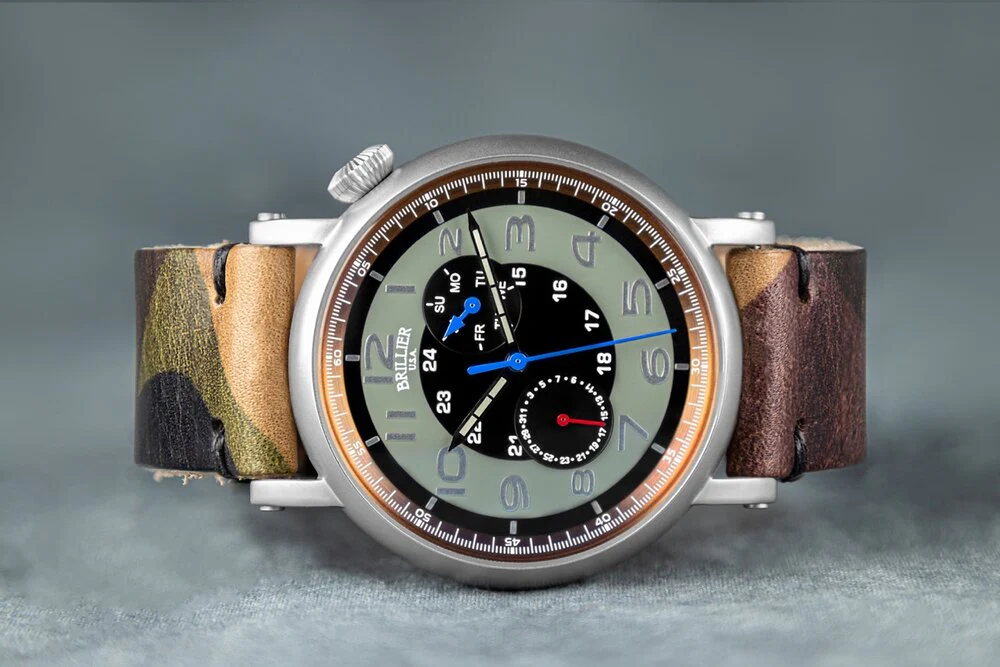 AMERICANA 'INFANTRY' Inspired by a US Vintage Military Watch | Gray/Black Dial - Image 4